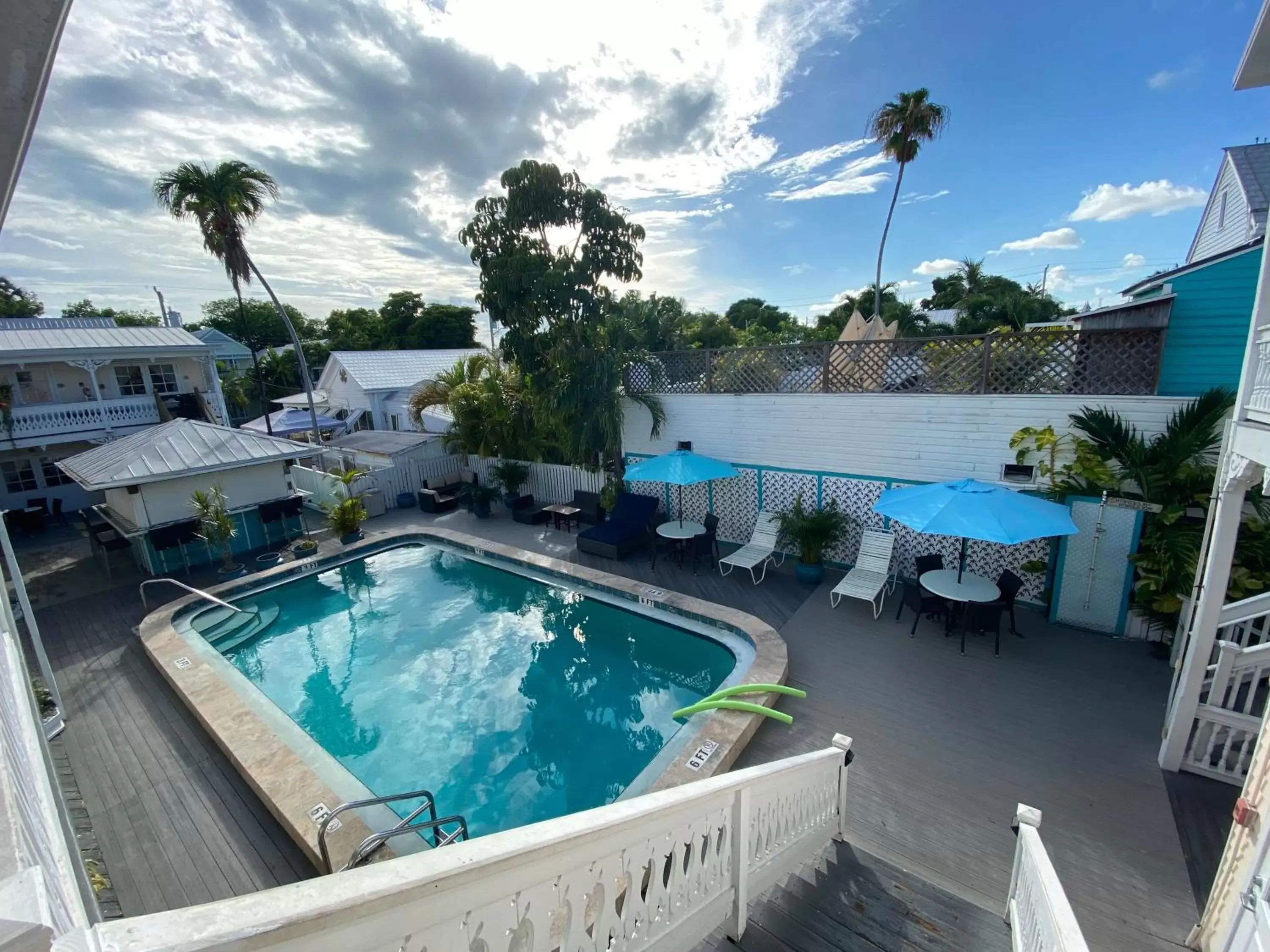 Swimming pool in The Palms Hotel