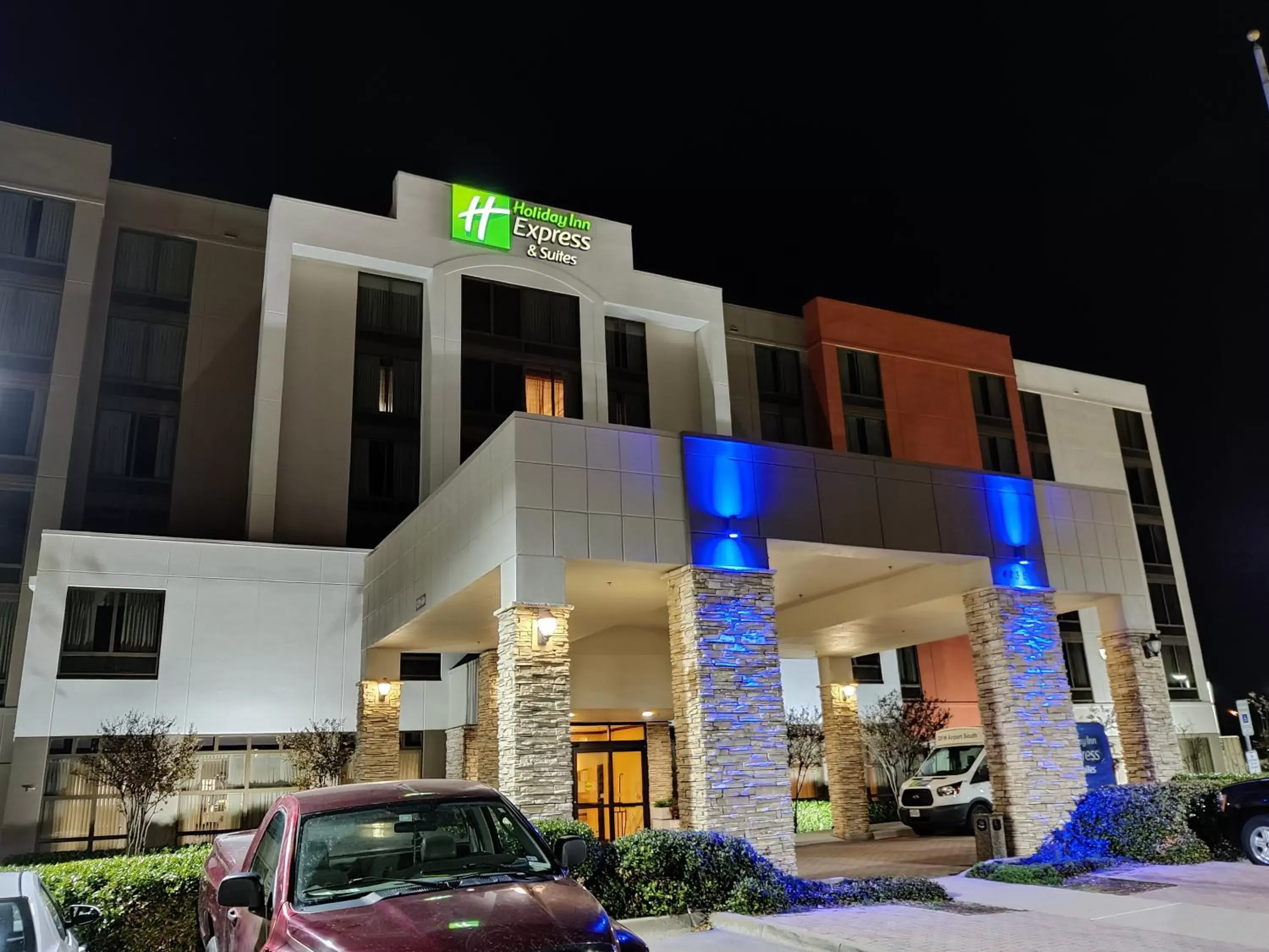 Property building in Holiday Inn Express Hotel & Suites Dallas Fort Worth Airport South, an IHG Hotel