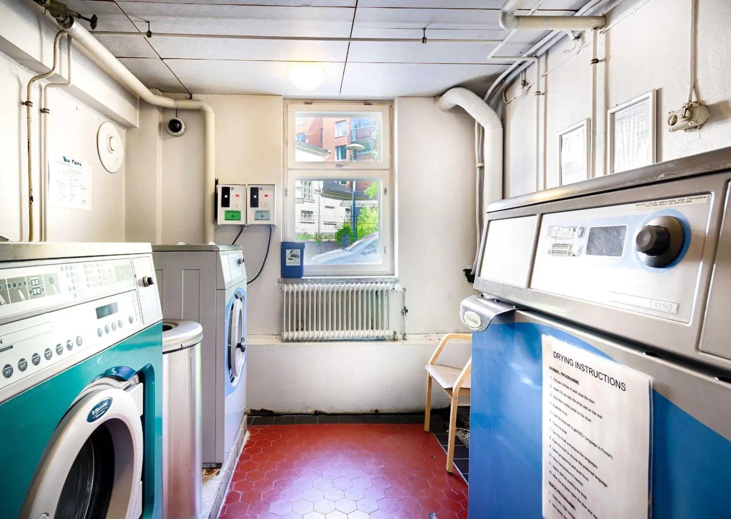laundry, Kitchen/Kitchenette in Eurohostel