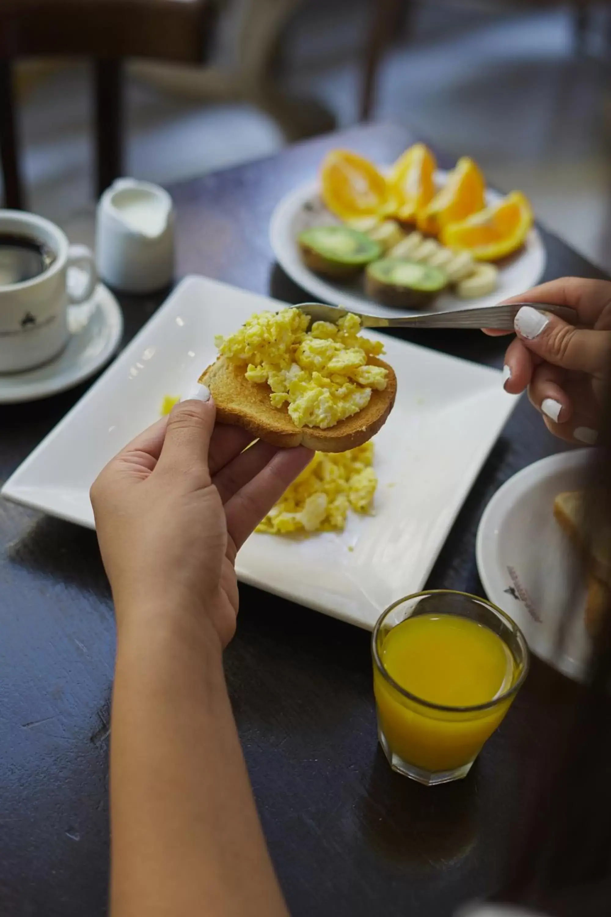 Continental breakfast in Hotel Alma De Buenos Aires