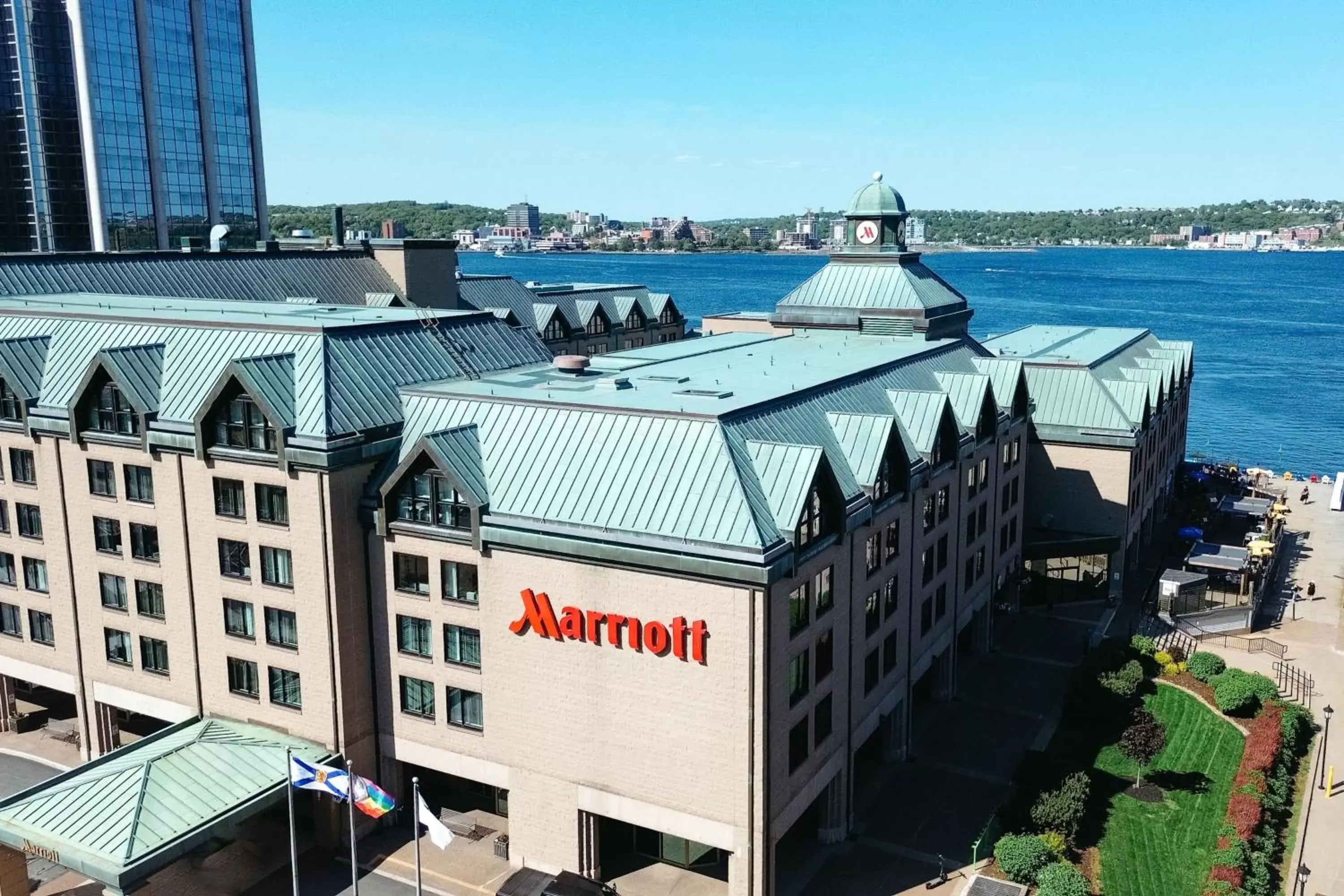 Property building in Halifax Marriott Harbourfront Hotel