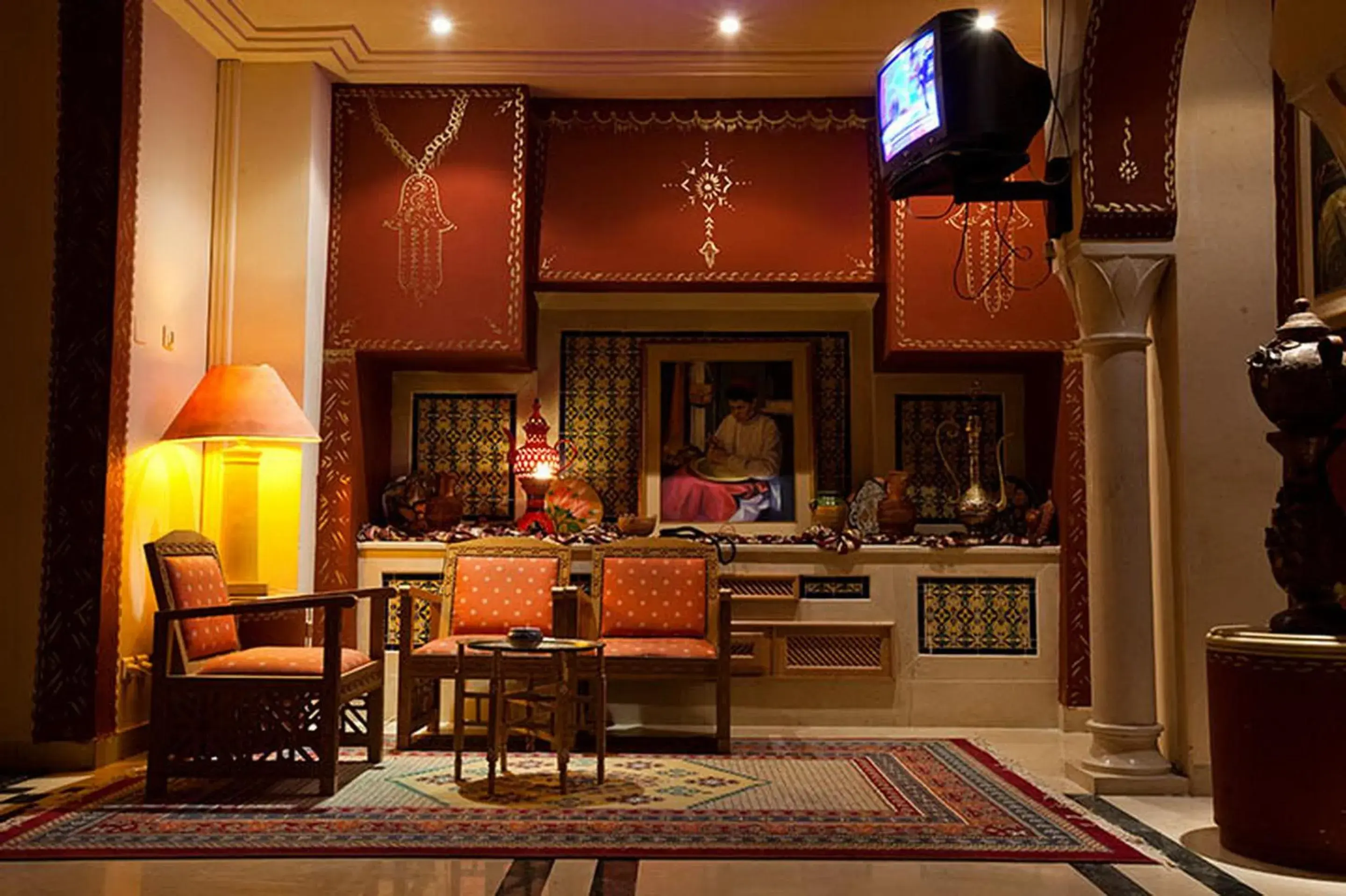 Lounge or bar in El Mouradi Hammamet
