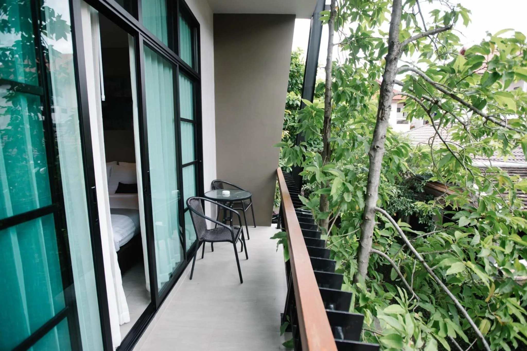 Balcony/Terrace in Wealth Boutique Hotel Chiang Mai