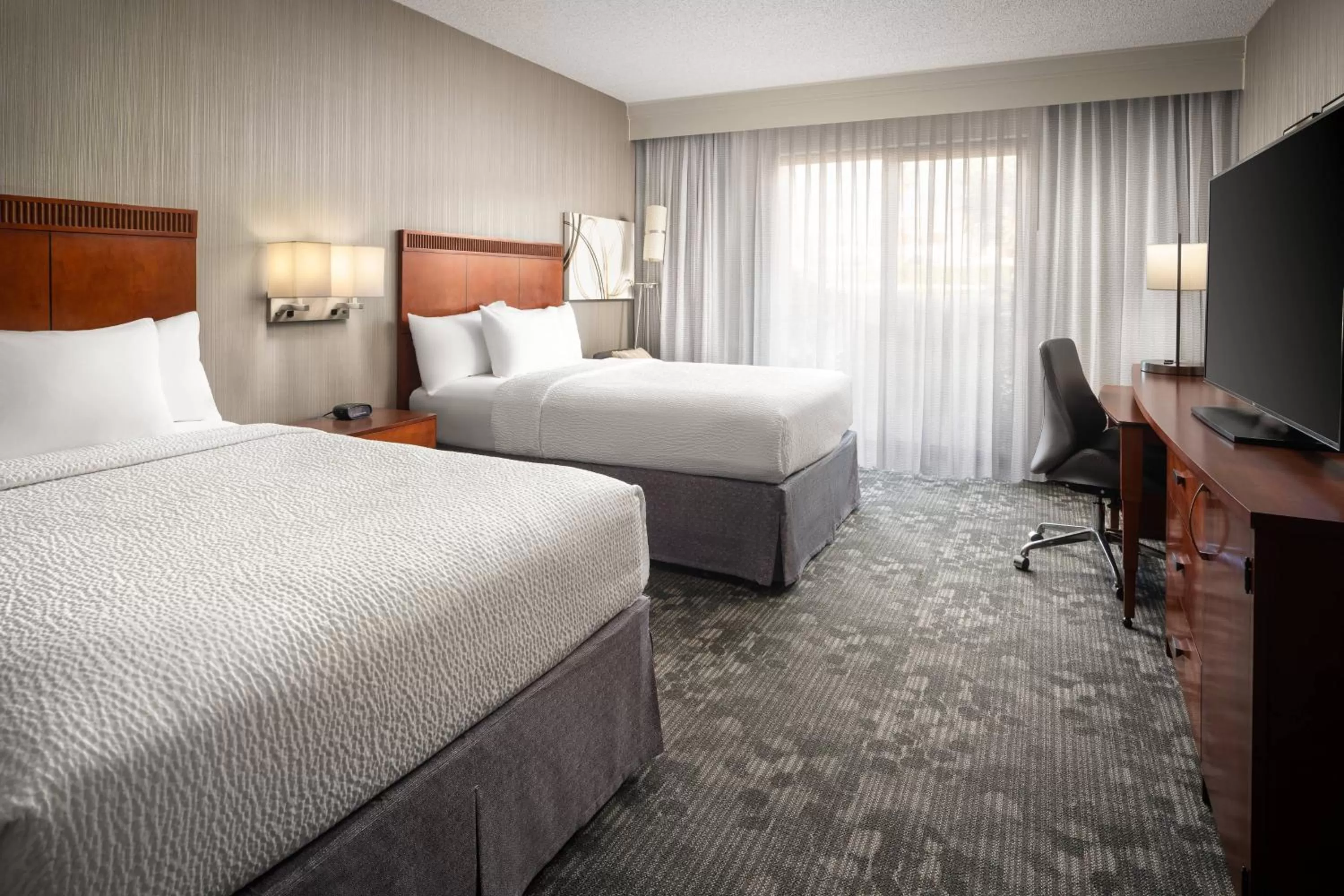 Double Room with Two Double Beds in Courtyard by Marriott Phoenix Mesa