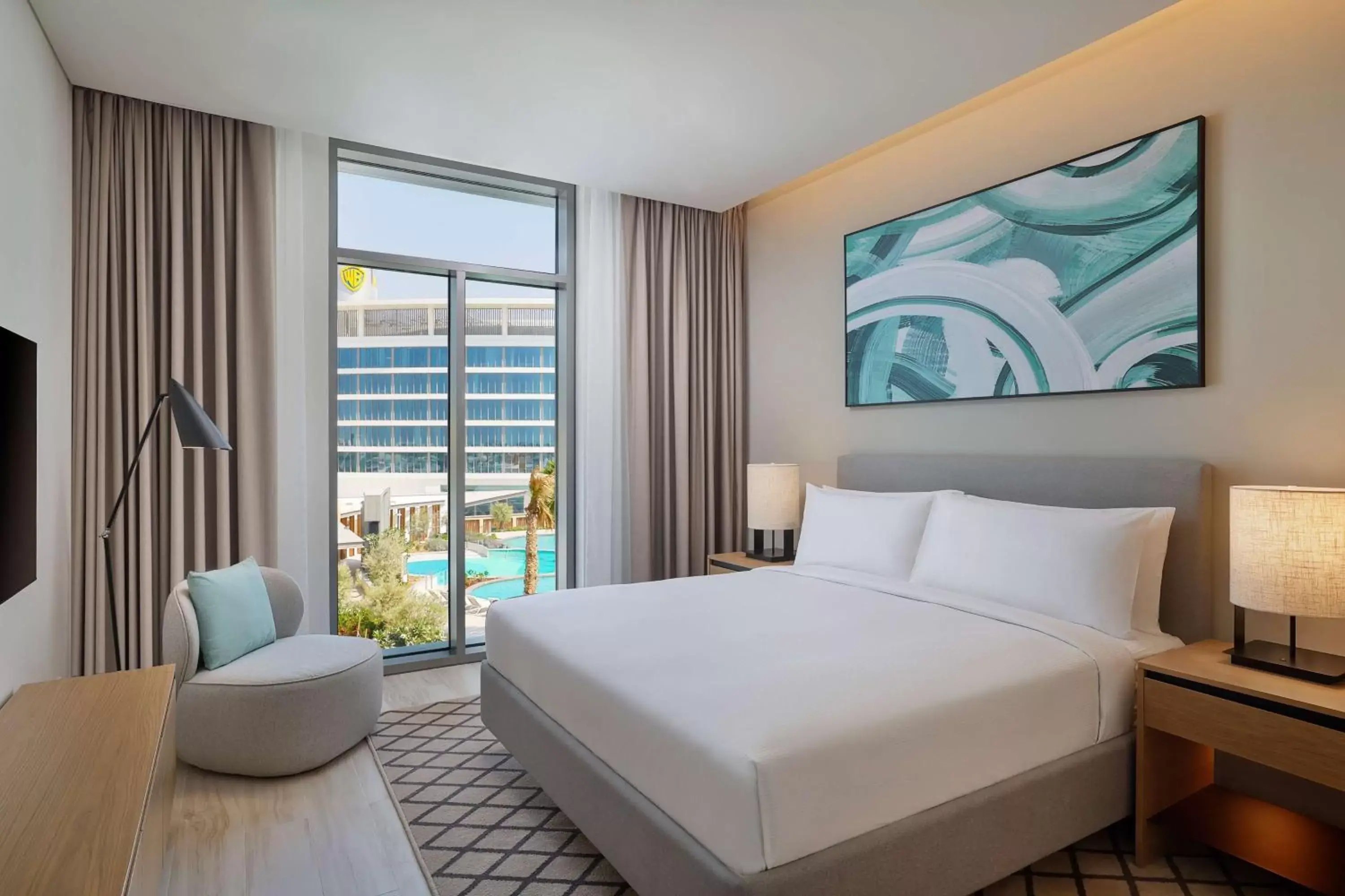 Bedroom in Doubletree By Hilton Abu Dhabi Yas Island Residences