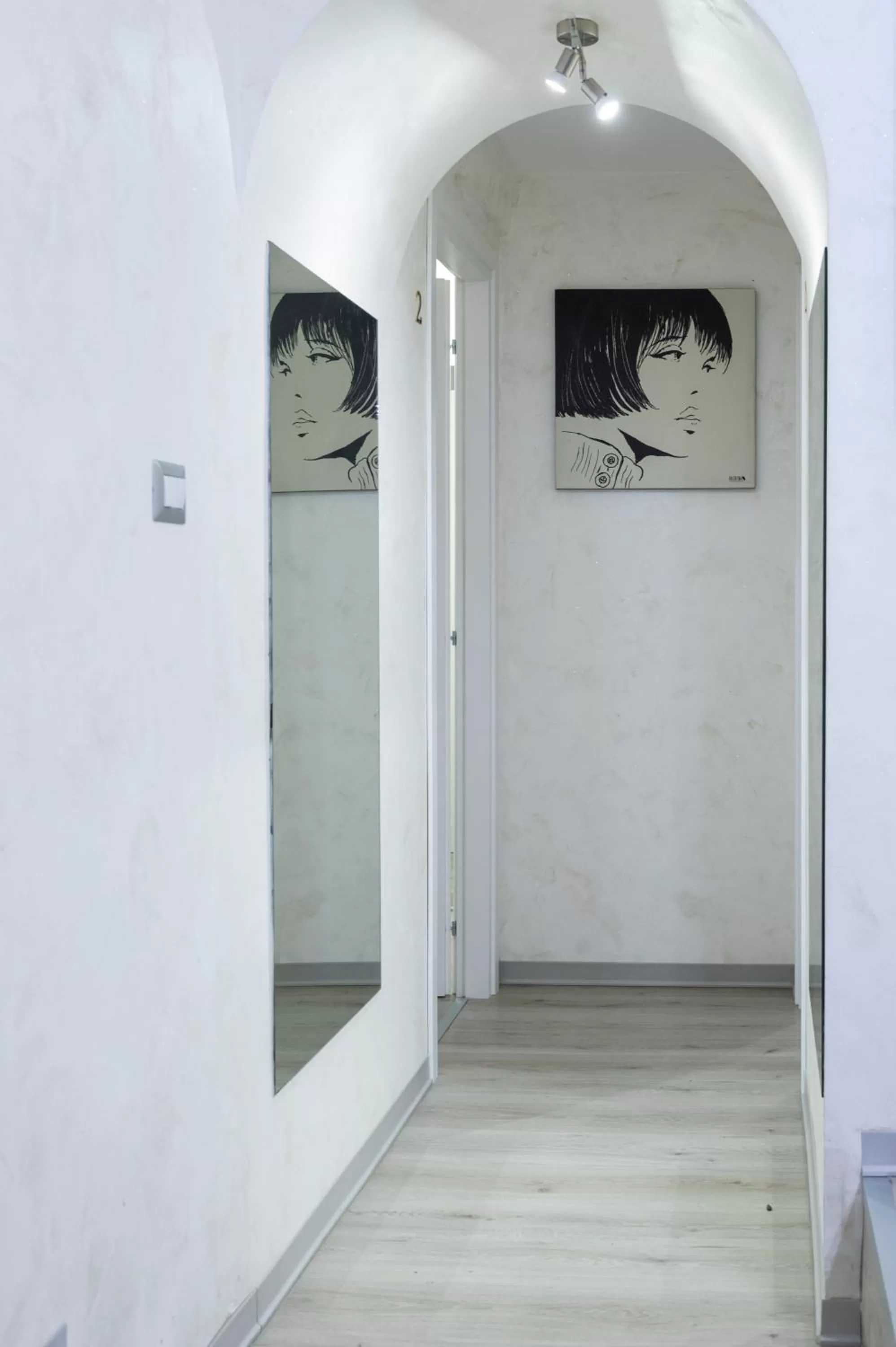 Decorative detail in B&B Etnea Palace