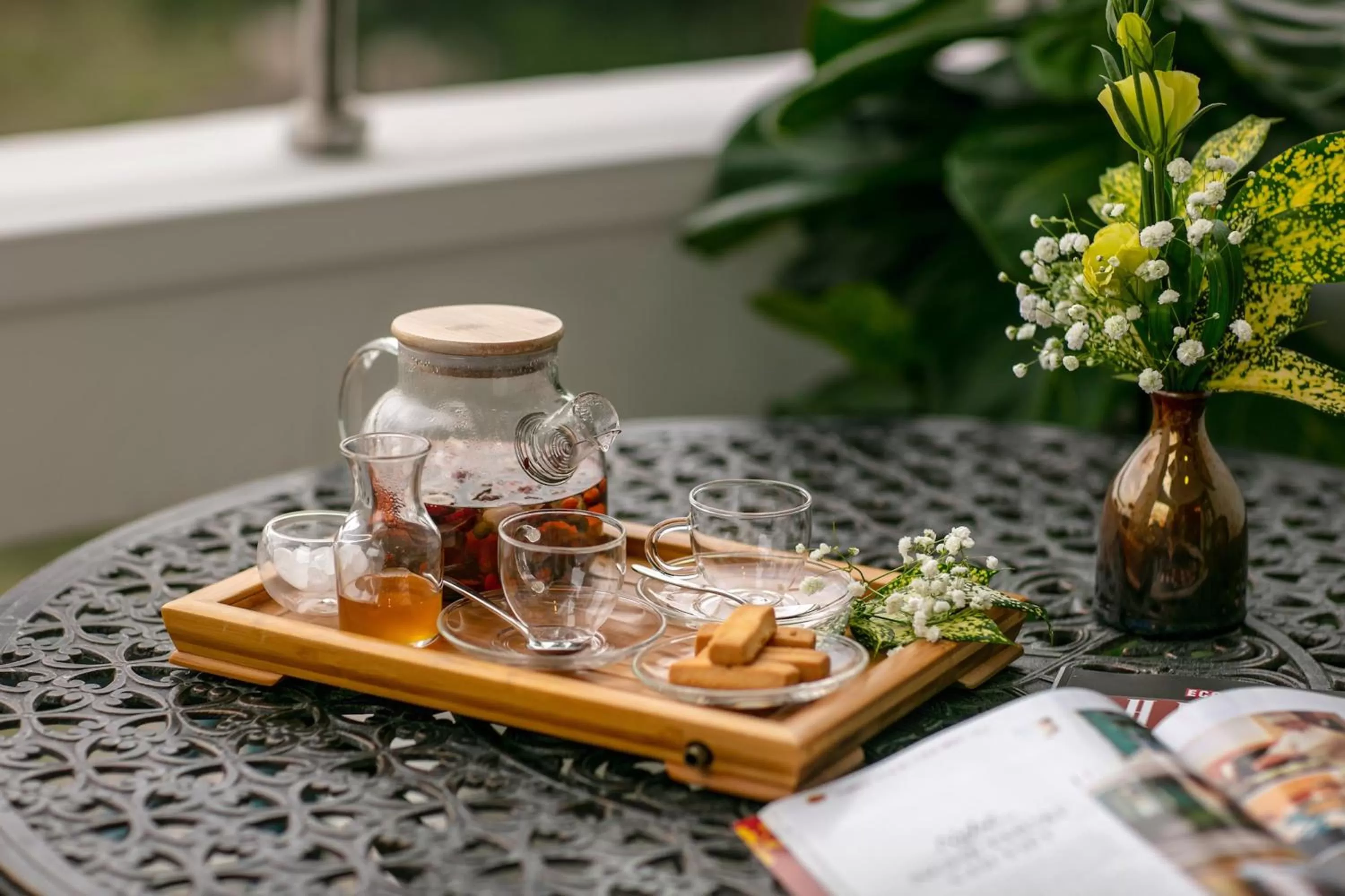 Balcony/Terrace in The Tray Hotel Hai Phong