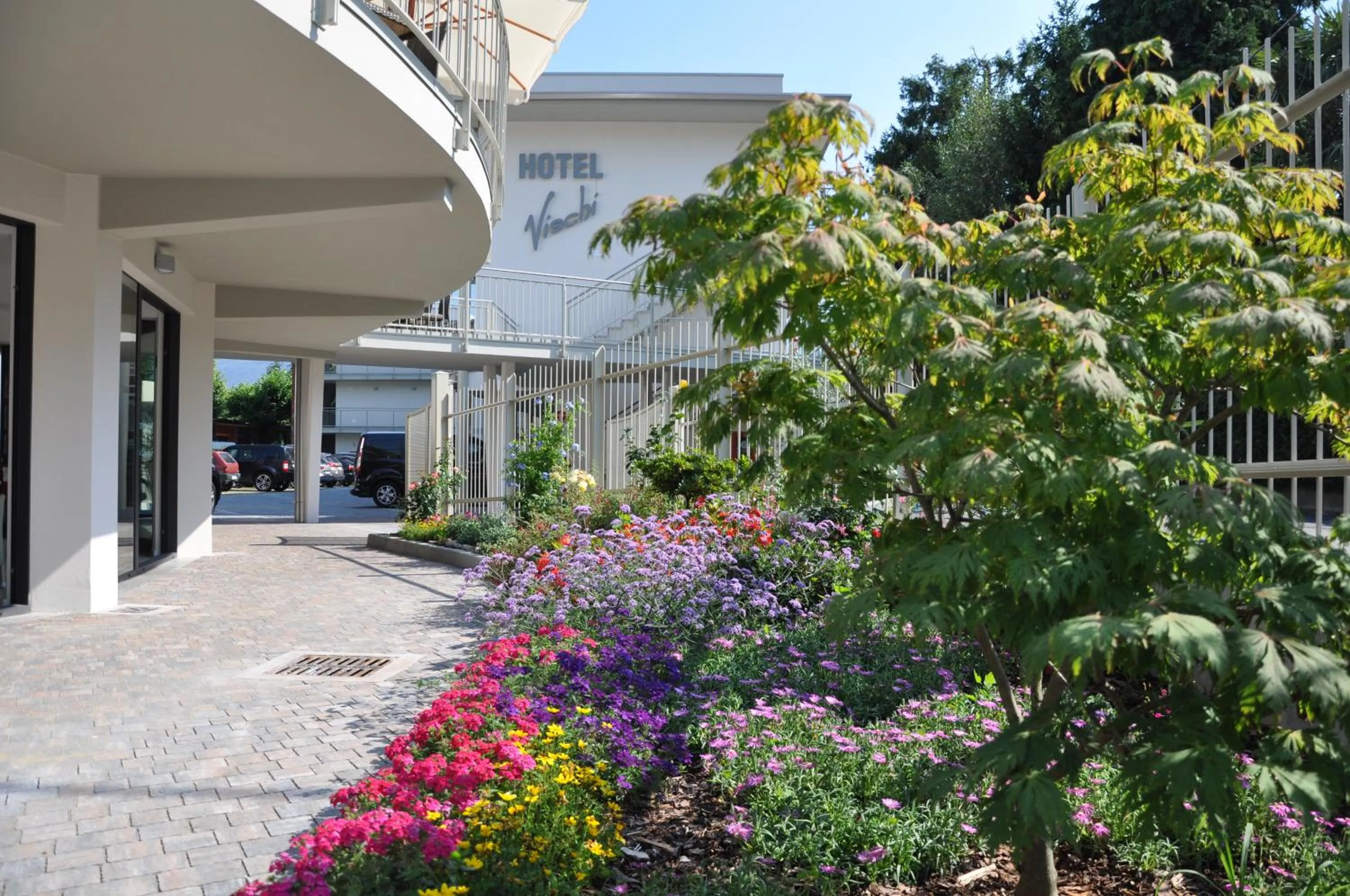 Decorative detail in Hotel Vischi
