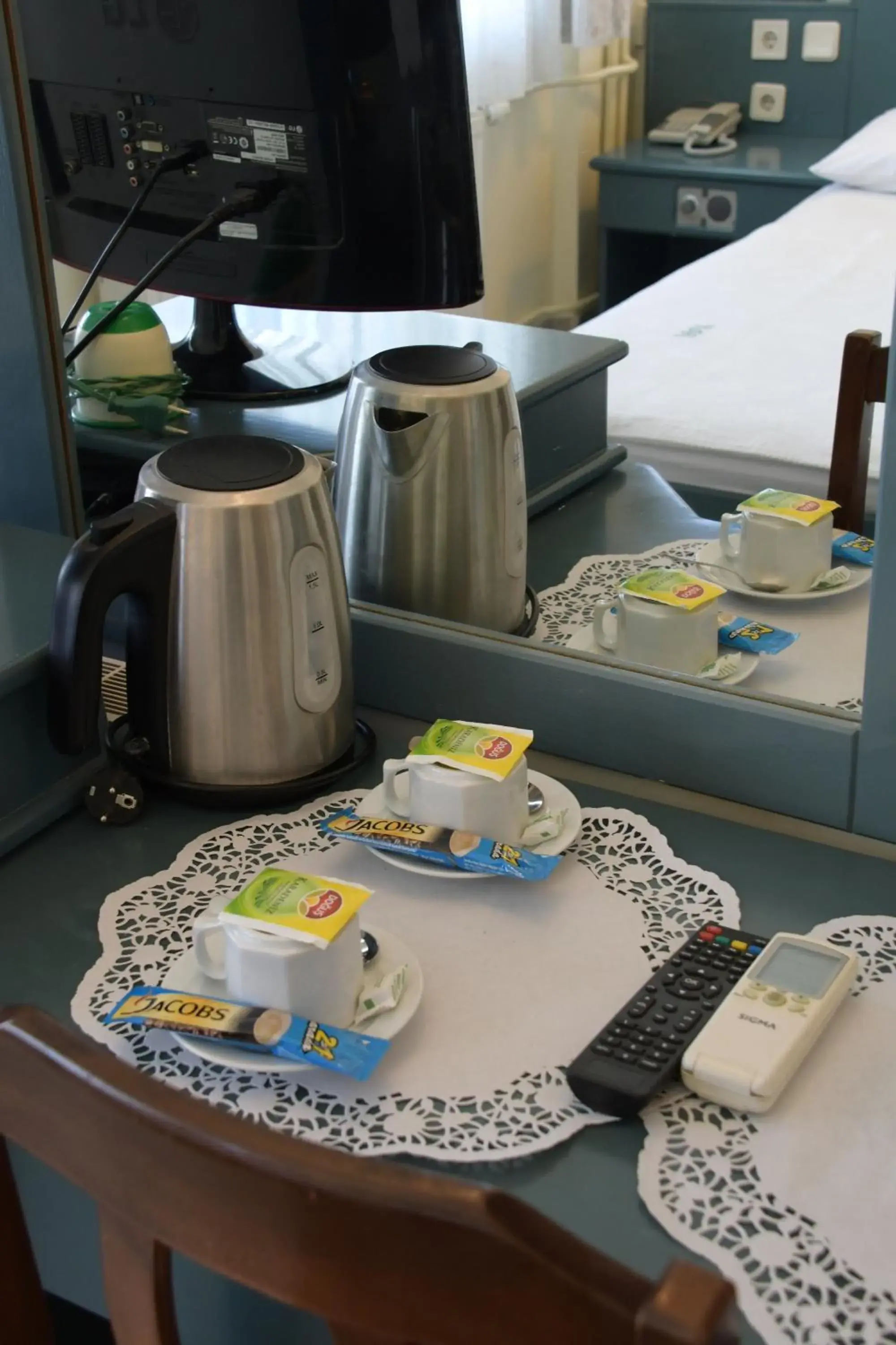 Coffee/tea facilities in Hotel HAL-TUR