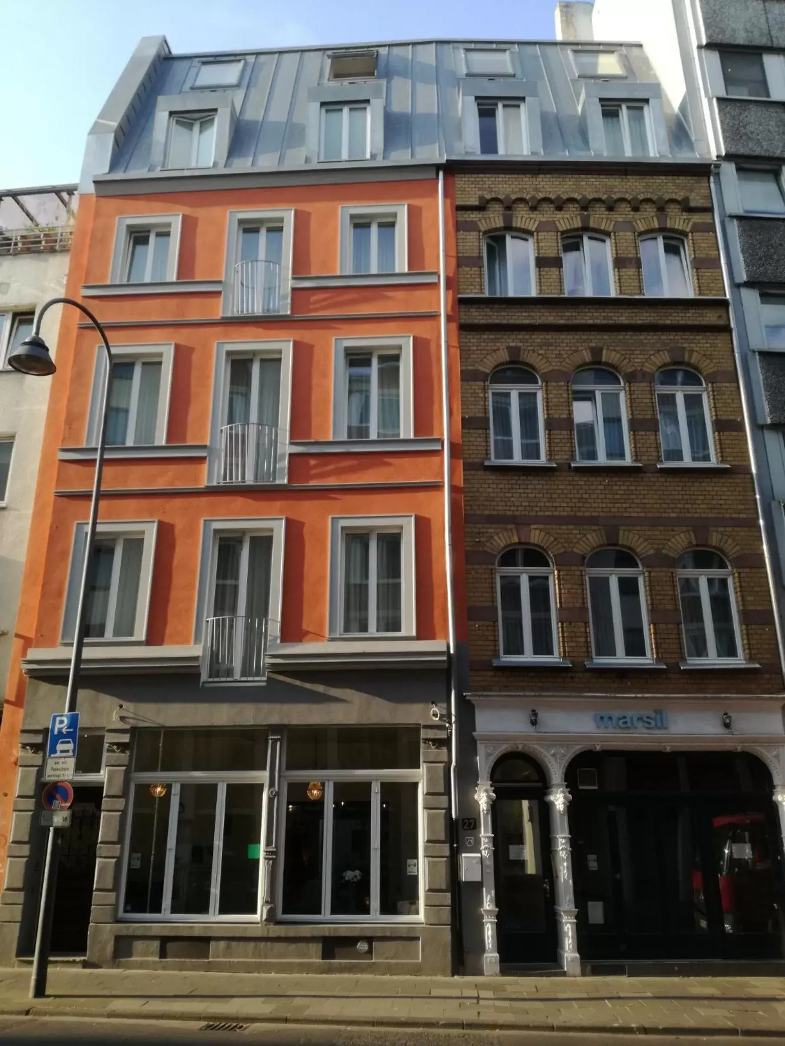 Facade/entrance, Property Building in MAISON MARSIL - Boutique Hotel Köln