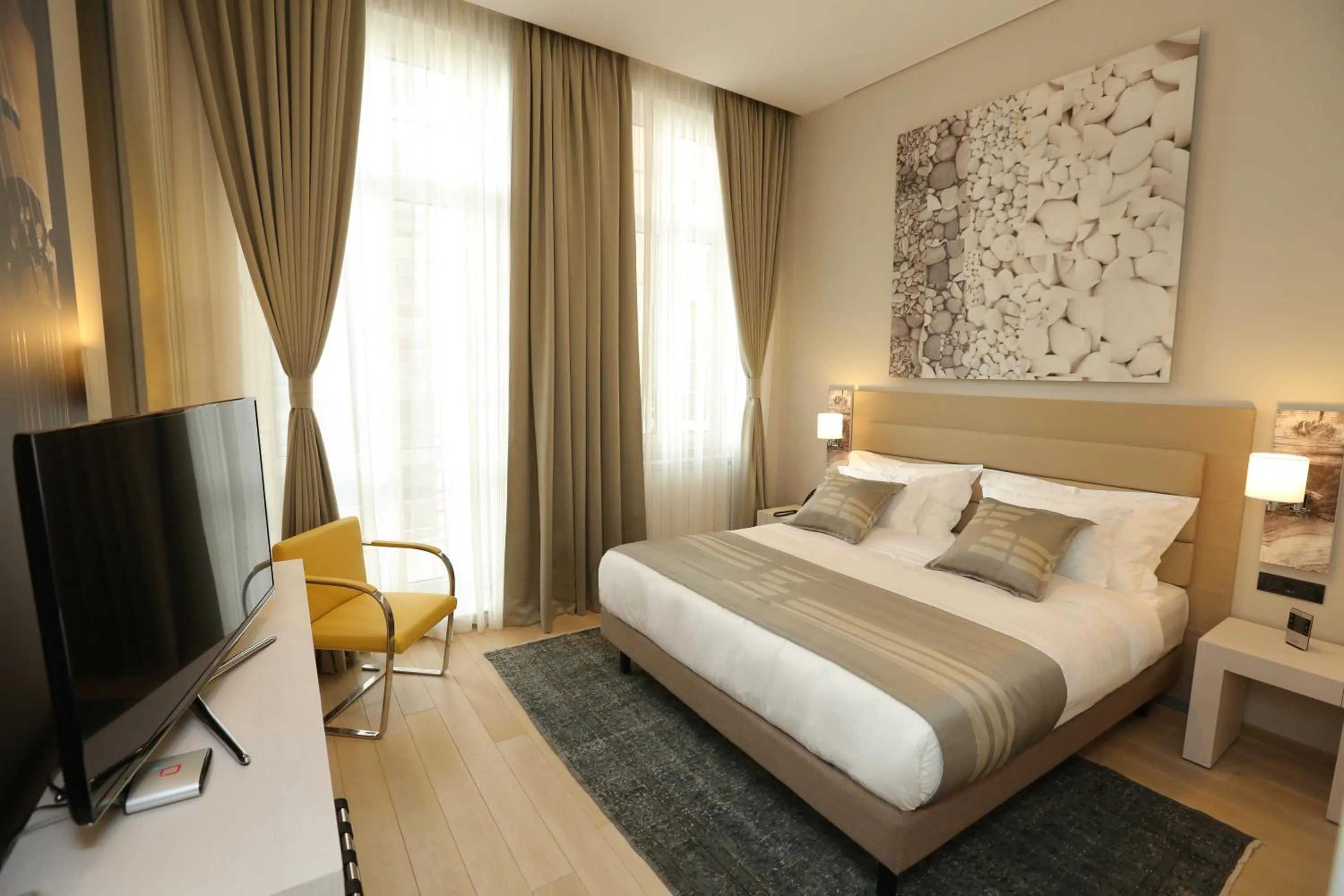 Bedroom, Bed in Zepter Hotel Belgrade, member of Zepter Hotels