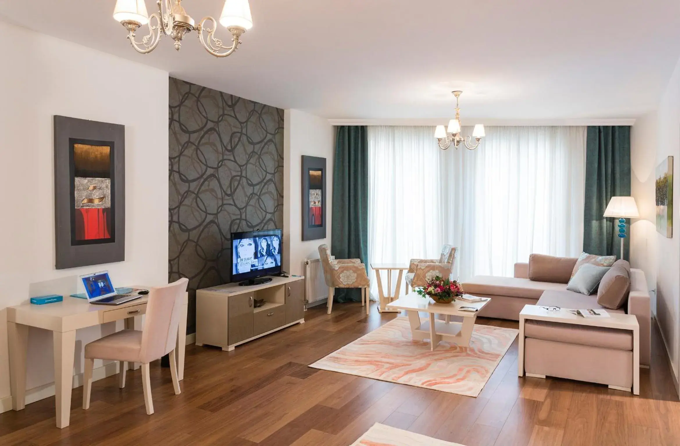 Living room, Seating Area in Turkuaz Suites Bosphorus