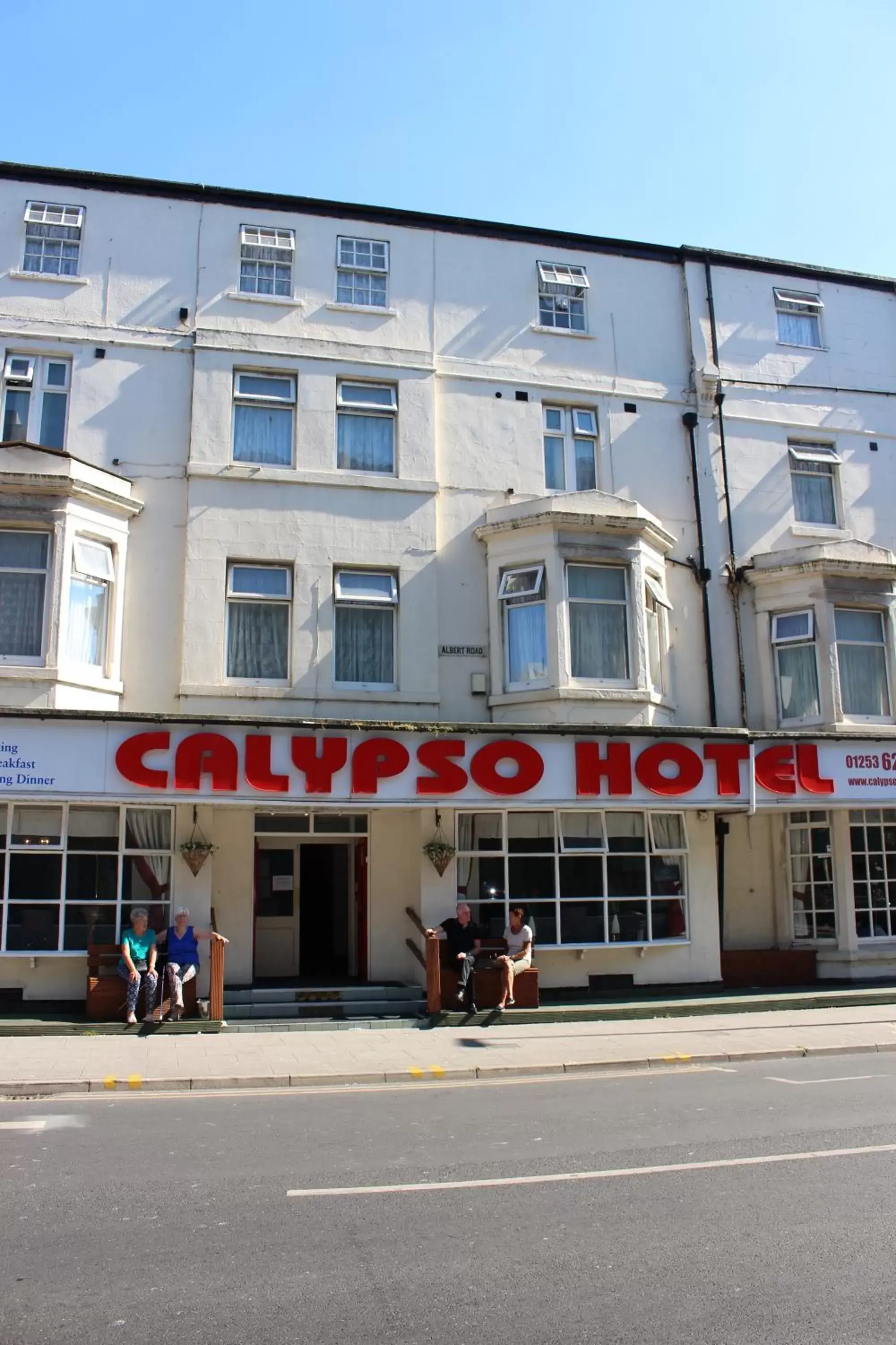 Property Building in Calypso hotel Blackpool