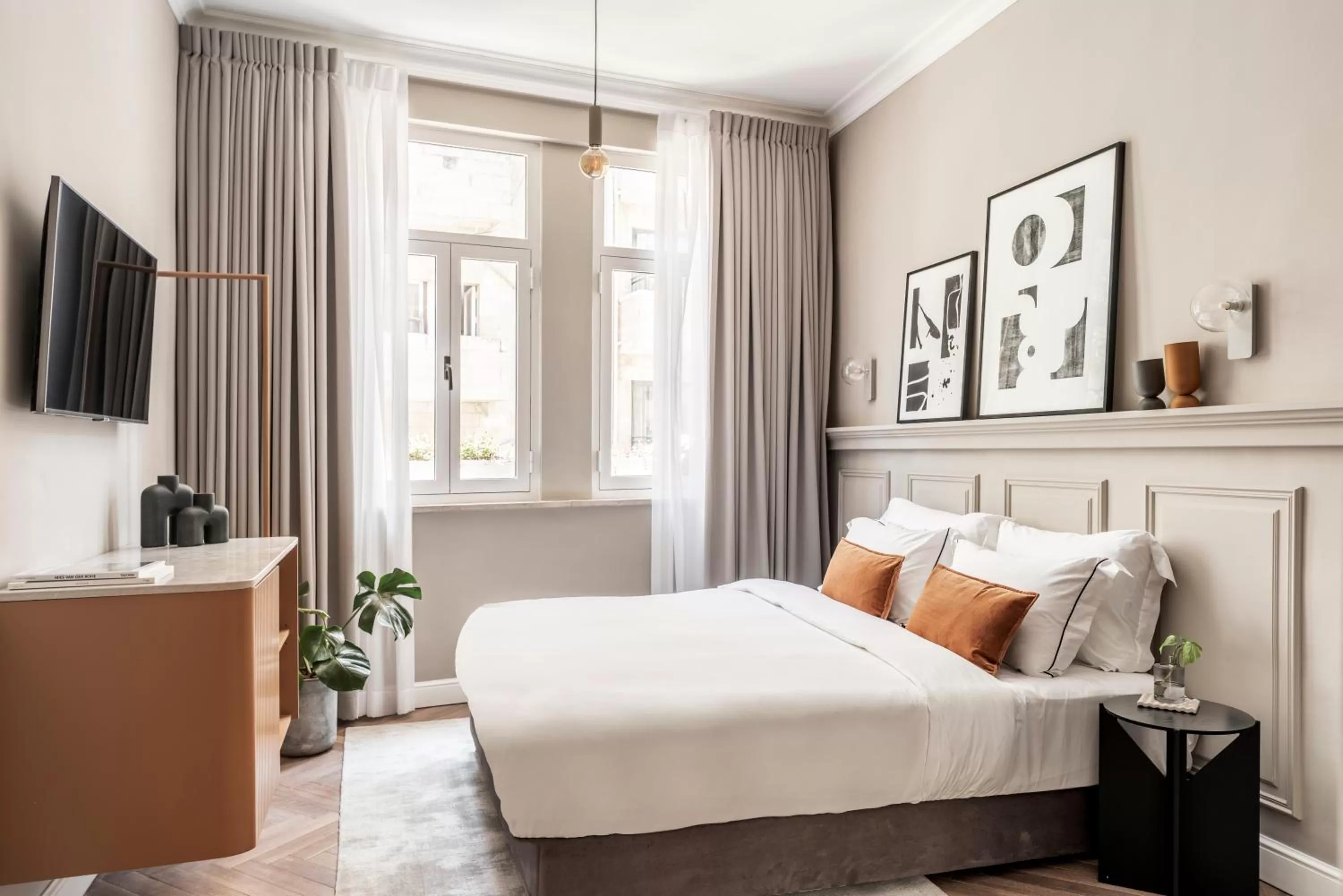 Bedroom, Bed in Hotel Noel - A Boutique Experience by Albi Collection