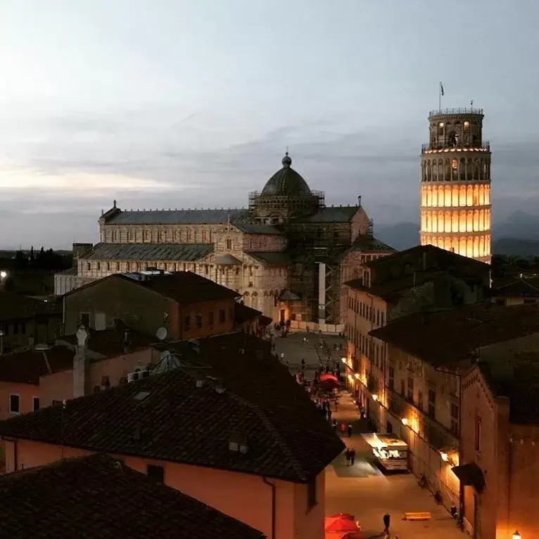 City view in Grand Hotel Duomo