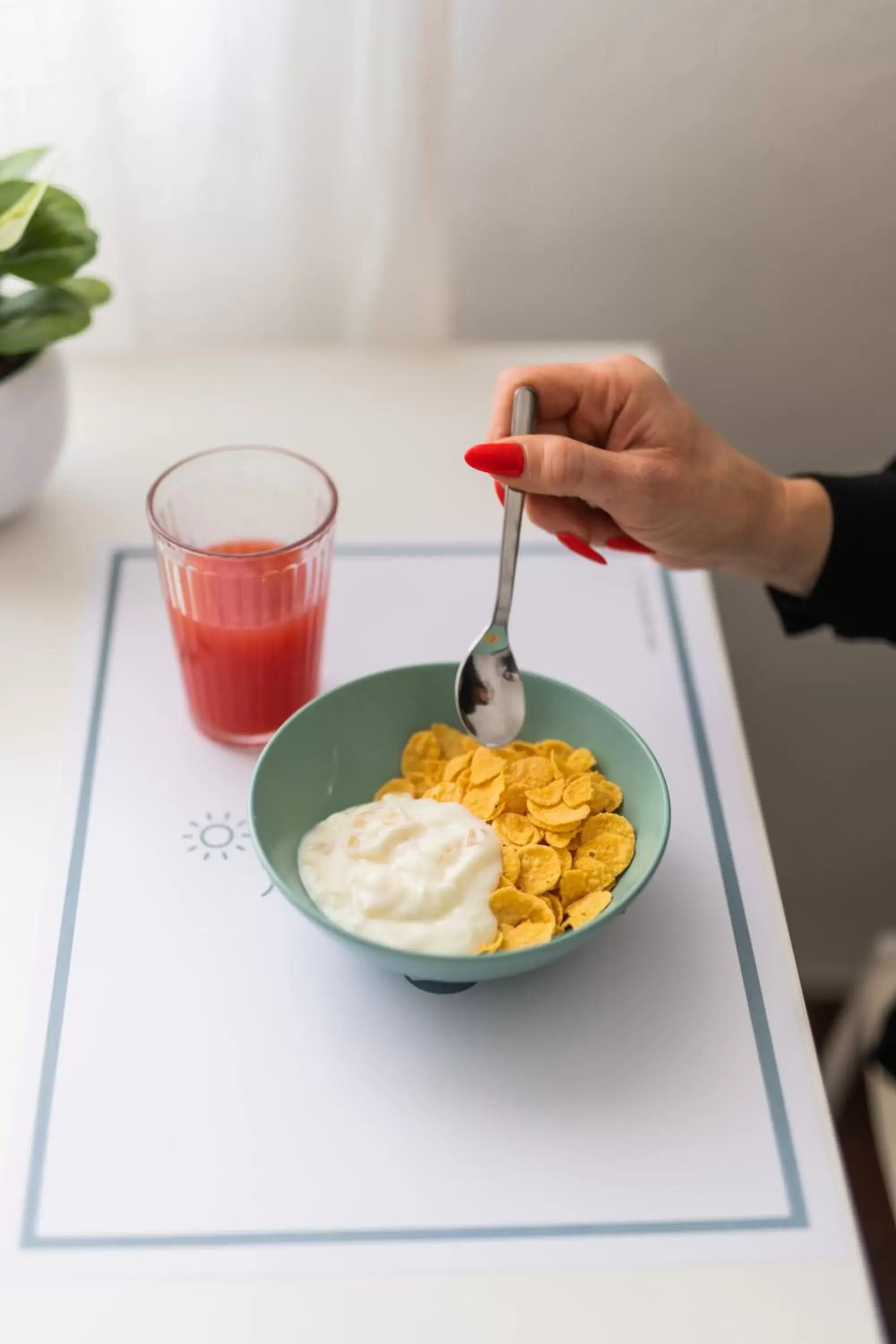 Continental breakfast in Casa Fubis