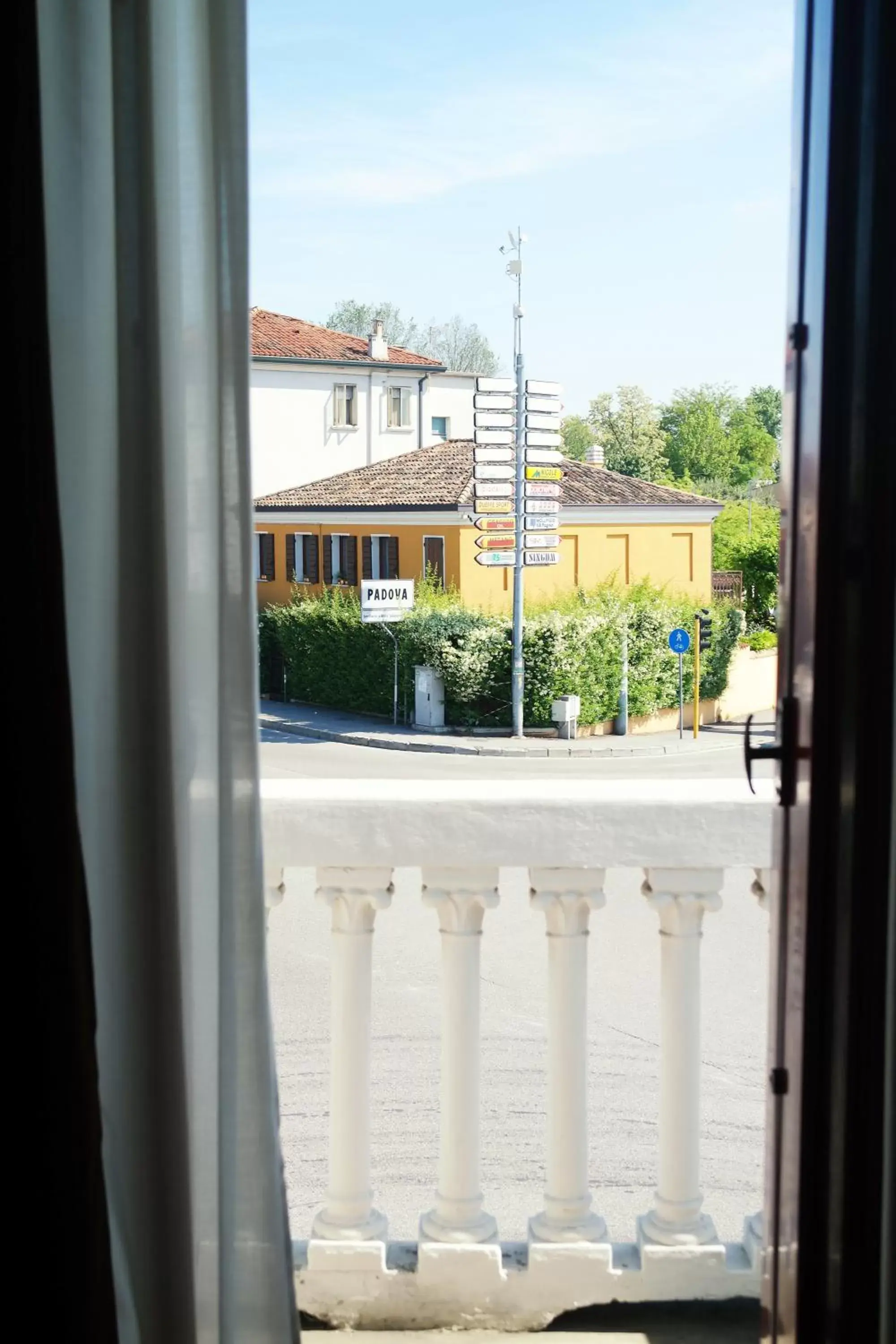 Property building, View in Hotel Vittoria