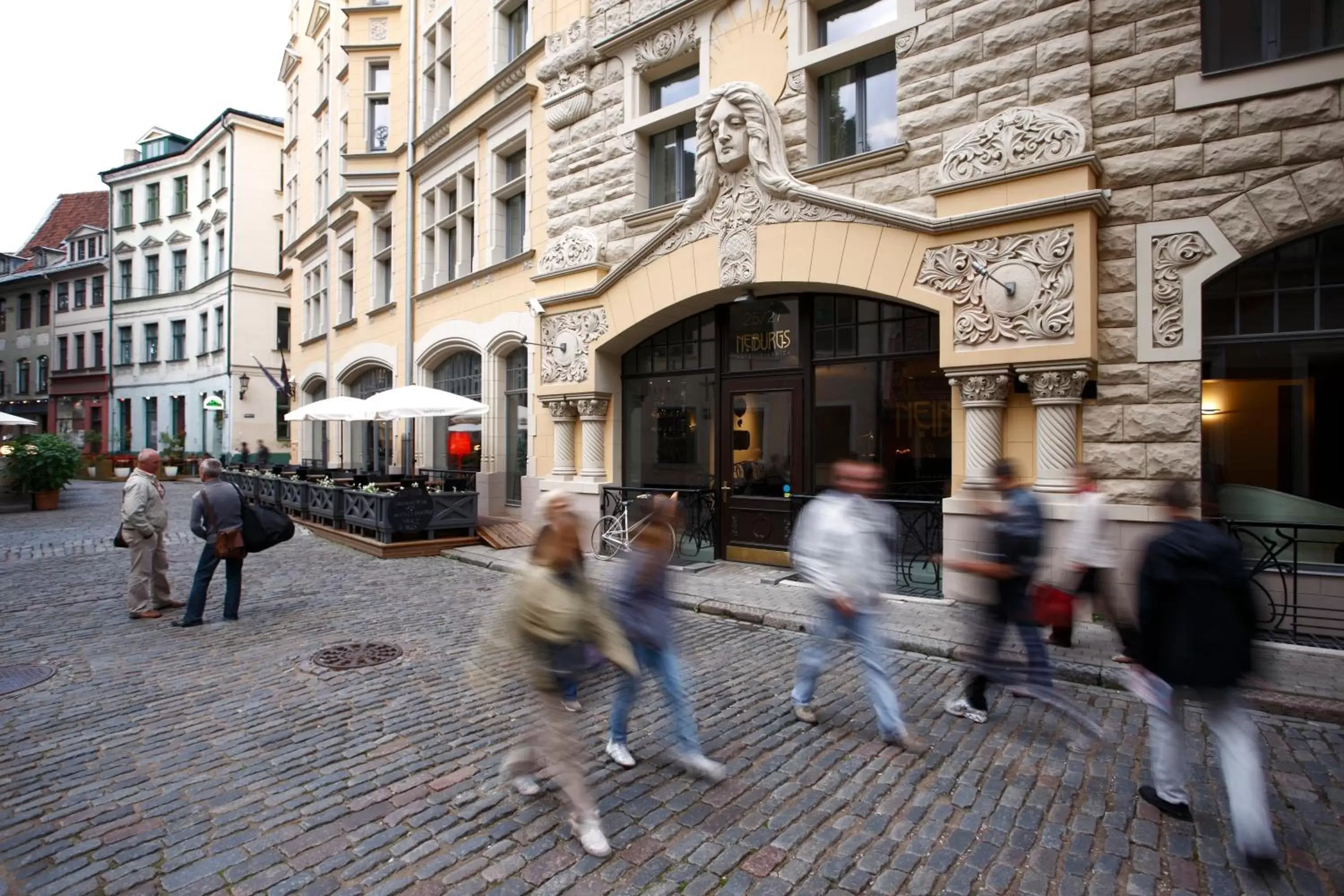 Facade/entrance in Neiburgs Hotel