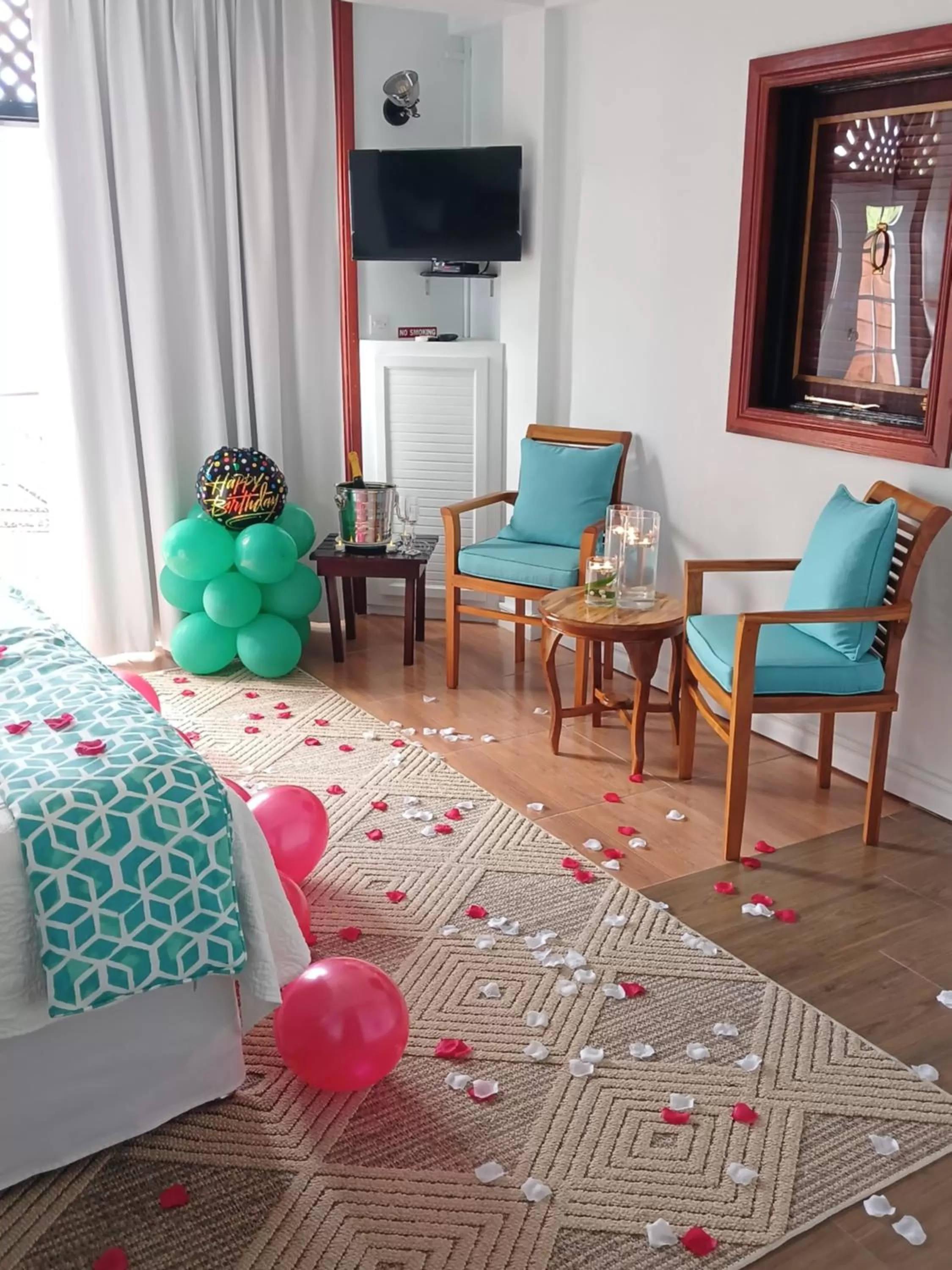 TV and multimedia, Bed in Samfi Gardens