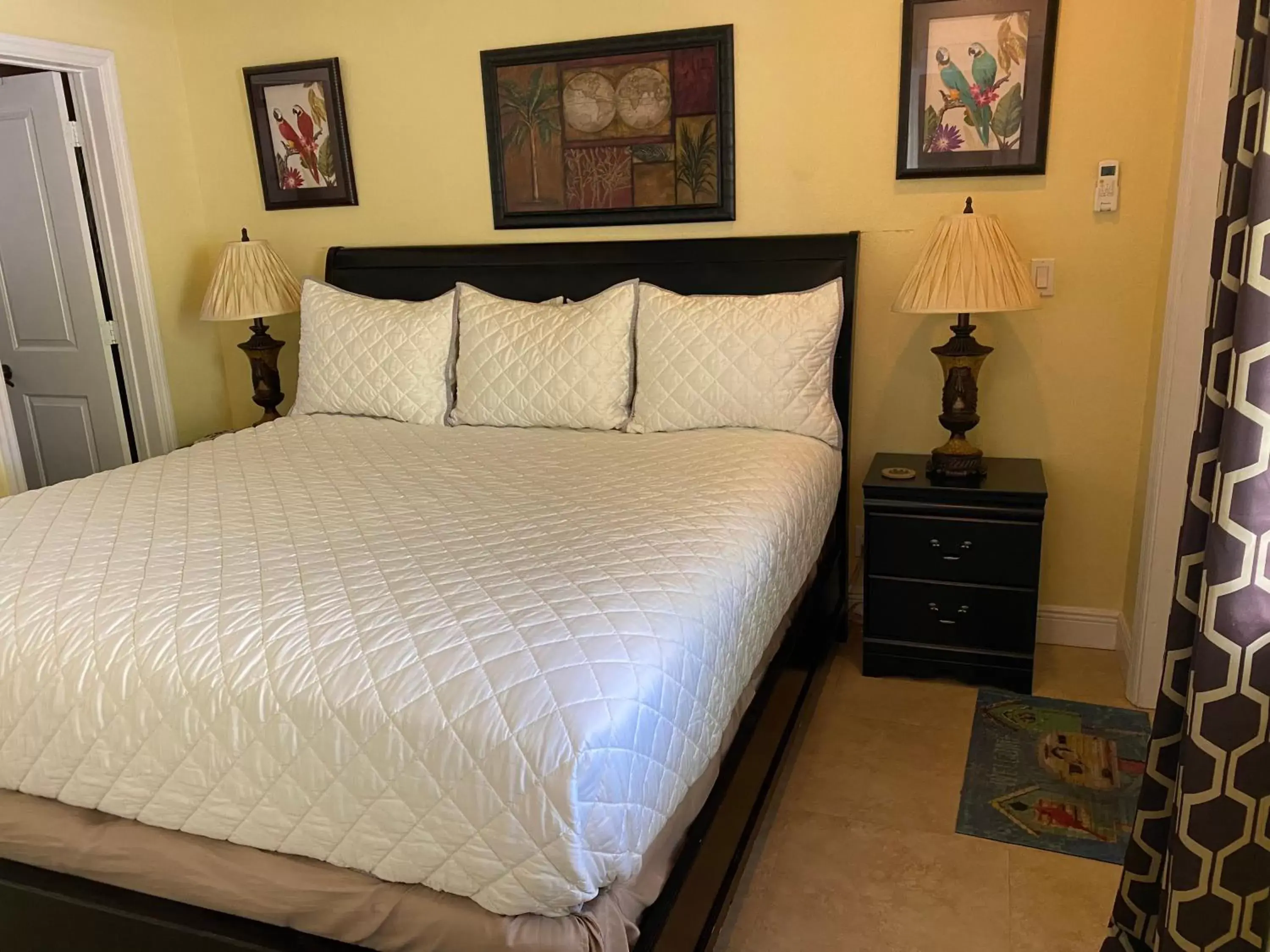 Bed in Atlantic Shores Vacation Villas