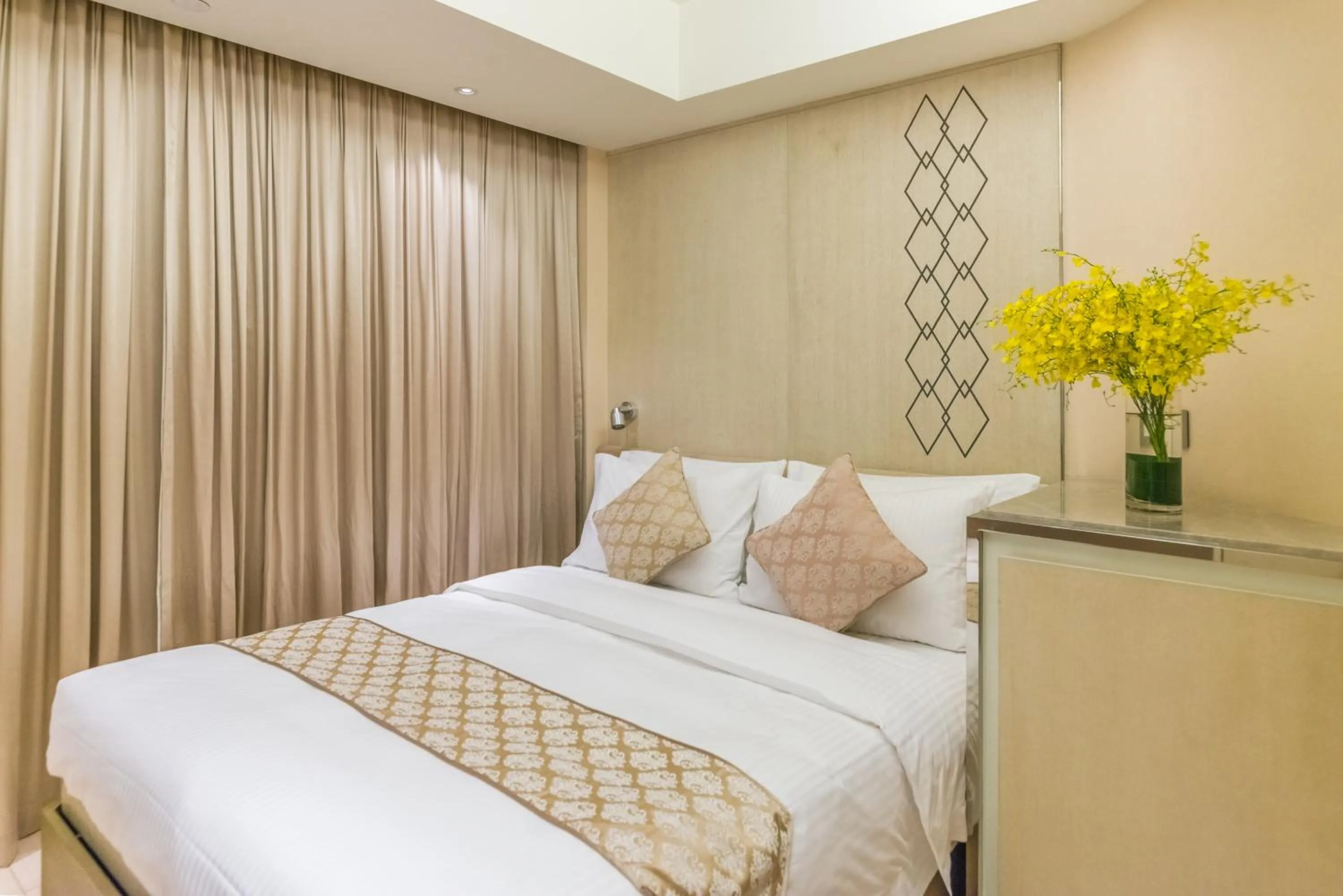 Bed in Hotel Pravo Hong Kong