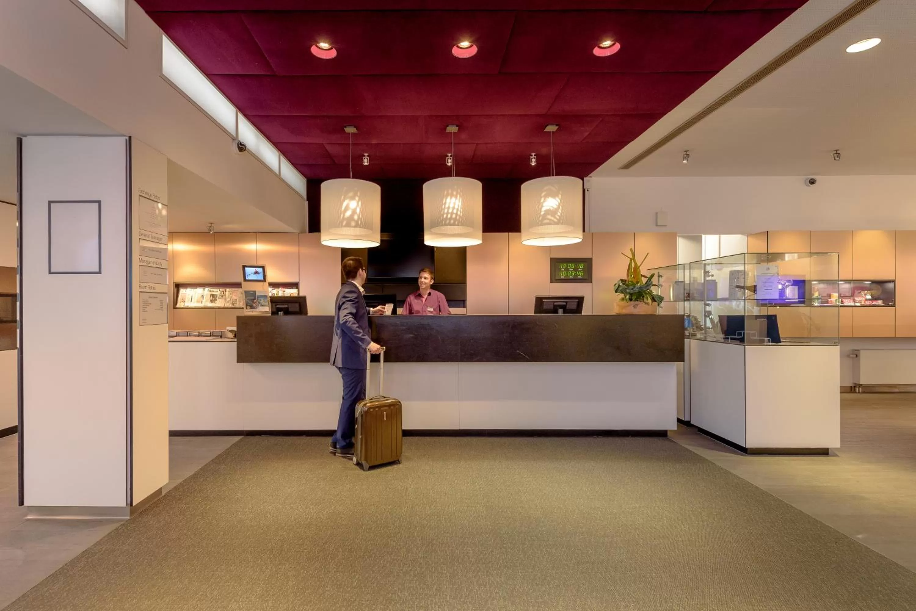 Lobby or reception in Congress Hotel Mercure Nürnberg an der Messe