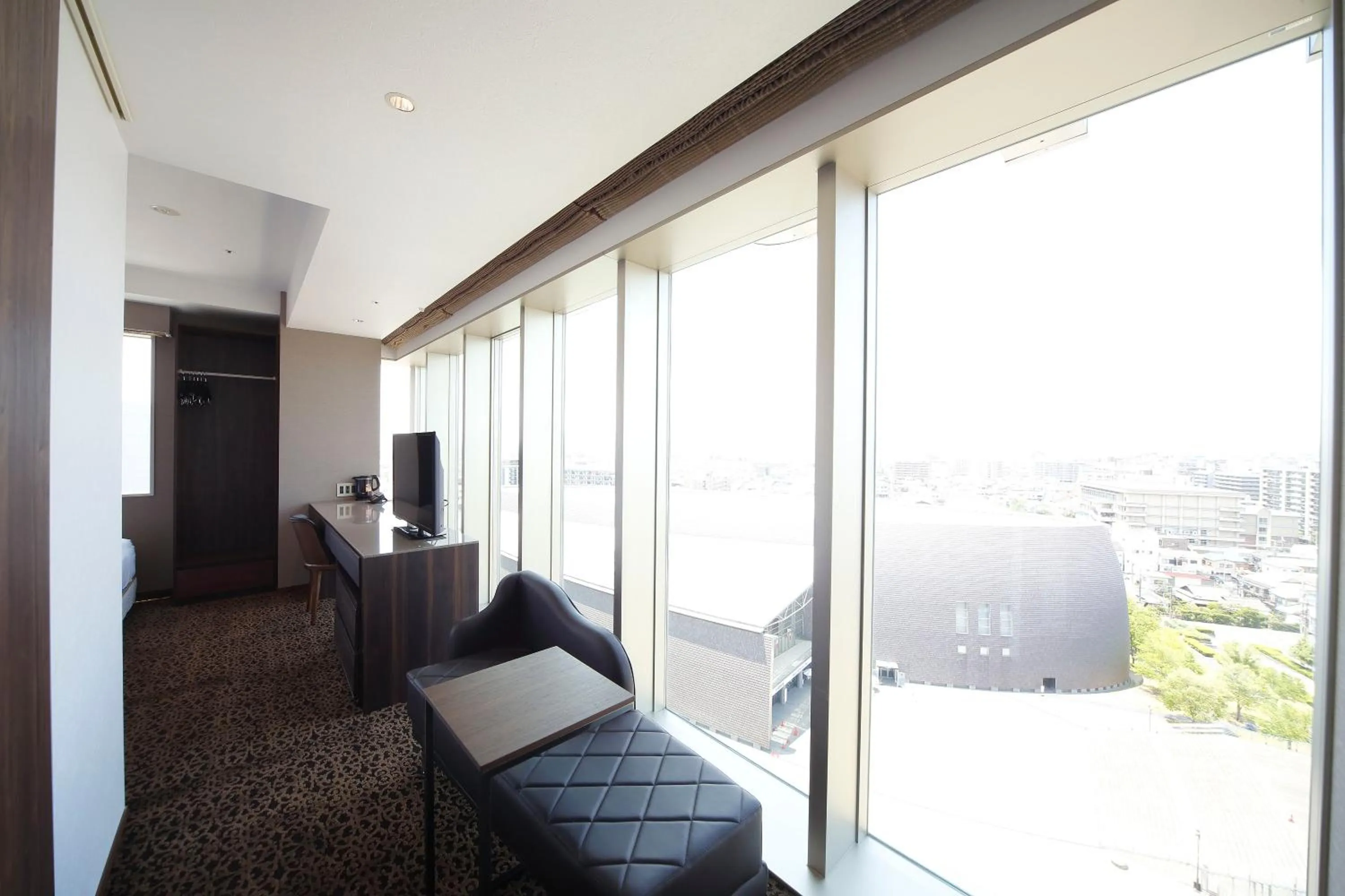 Quiet street view in Piazza Hotel Nara