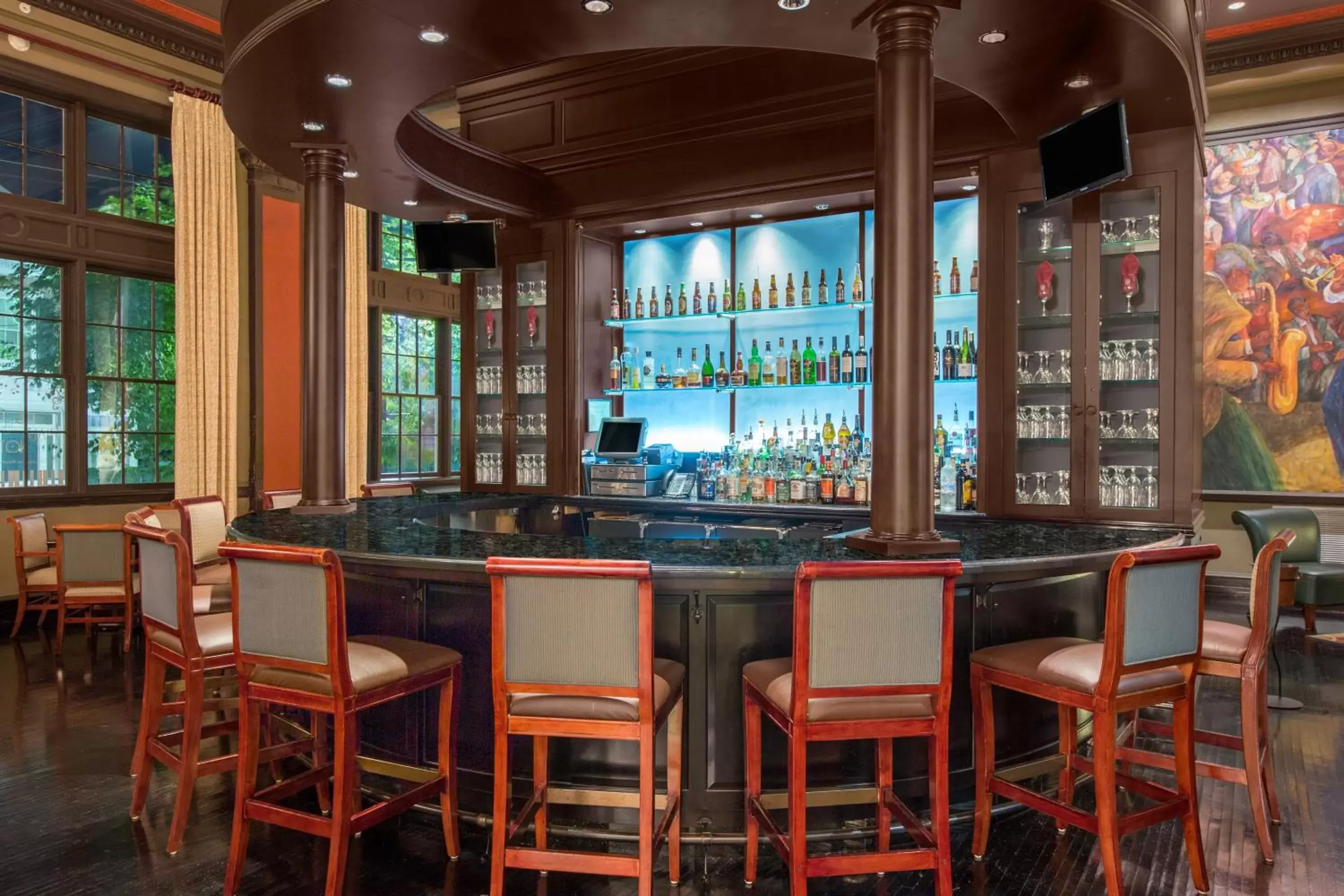 Lounge or bar, Lounge/Bar in The George Washington - A Wyndham Grand Hotel