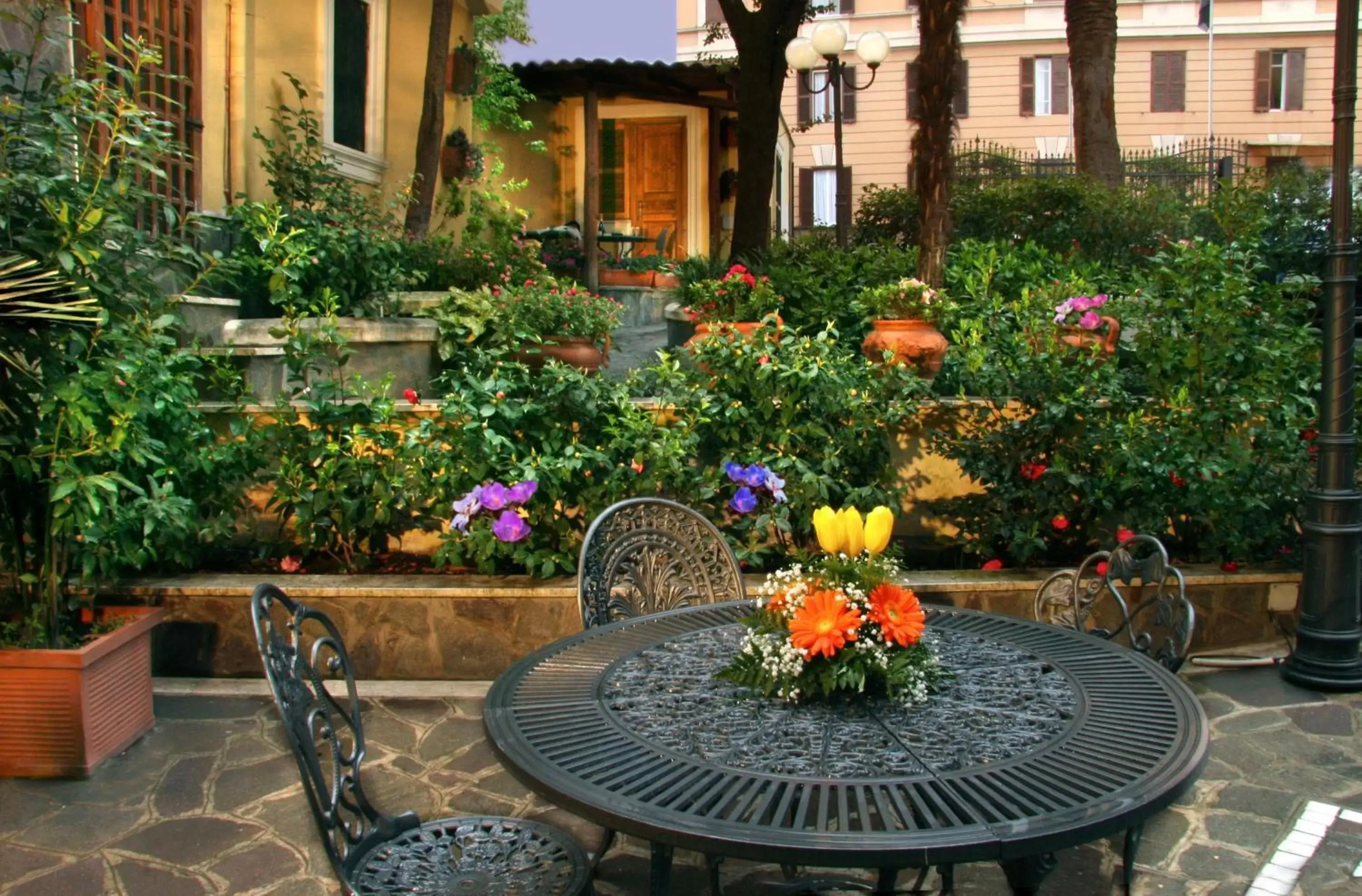Garden in Hotel Villa San Lorenzo Maria