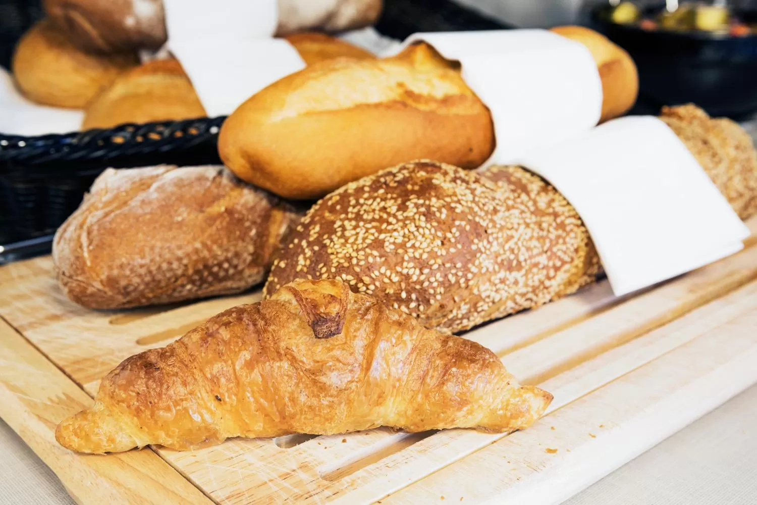 Continental breakfast in Hotel Internazionale Bellinzona