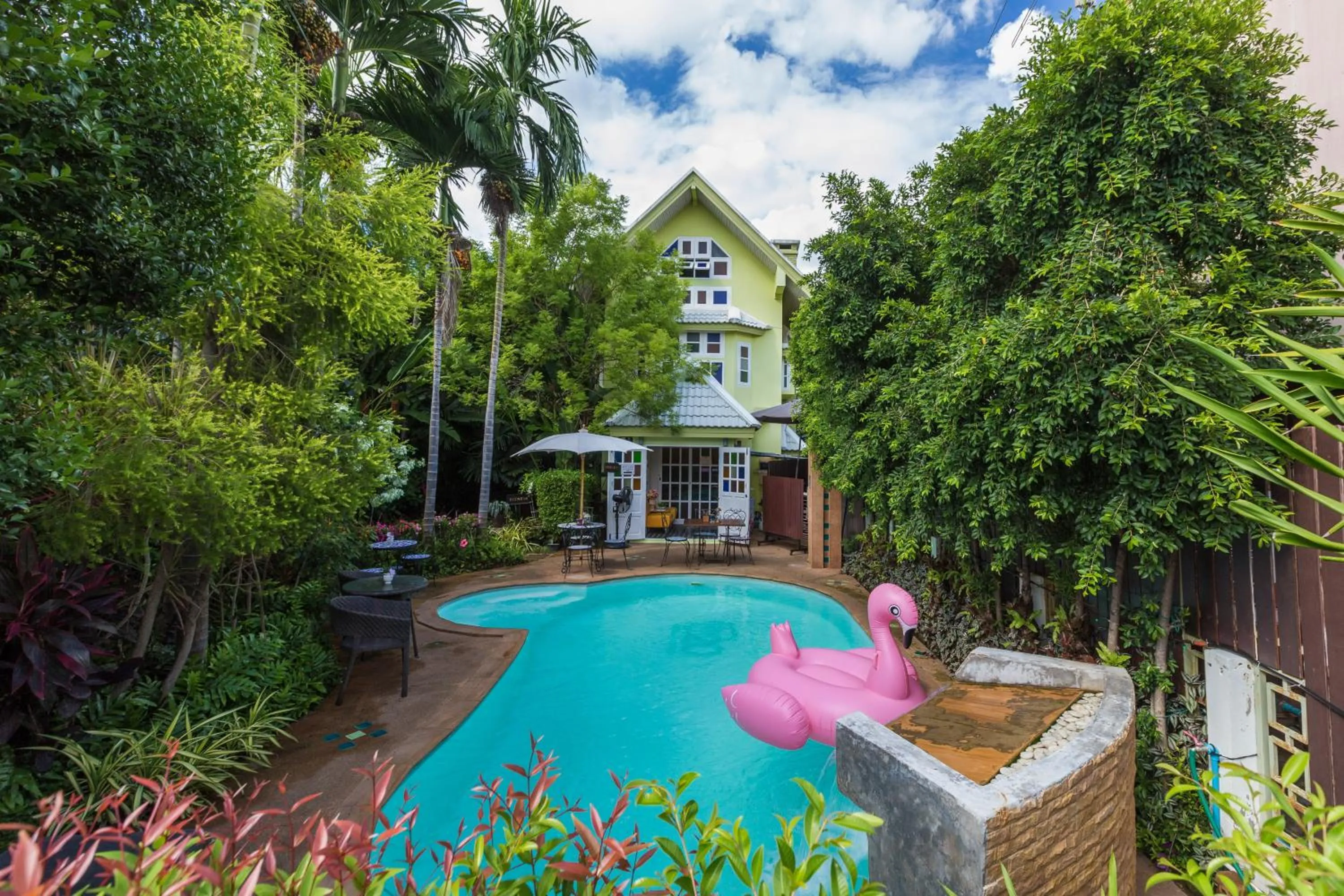 Swimming pool in The Twenty Lodge