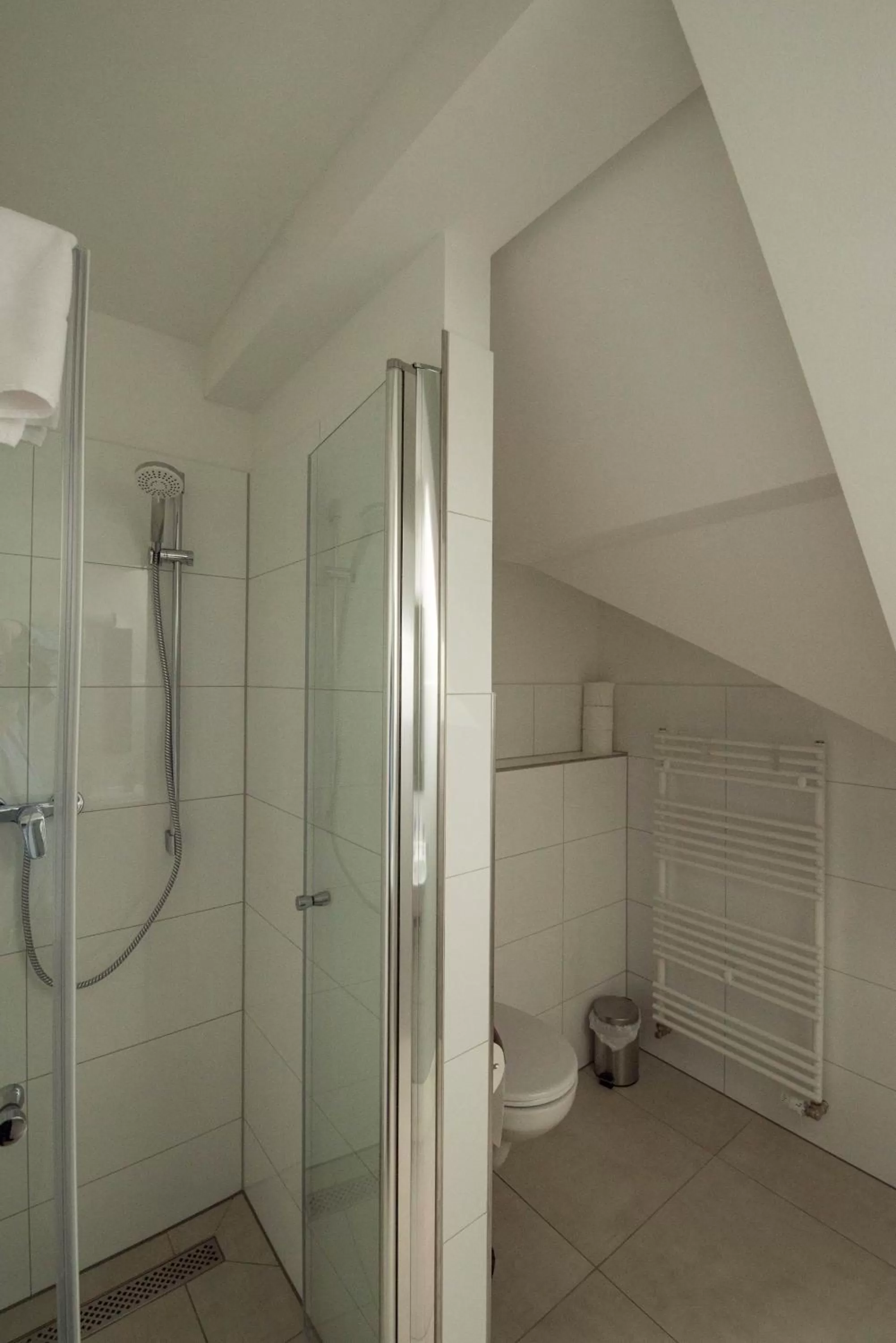 Shower in Boutique-Hotel Kronenstuben