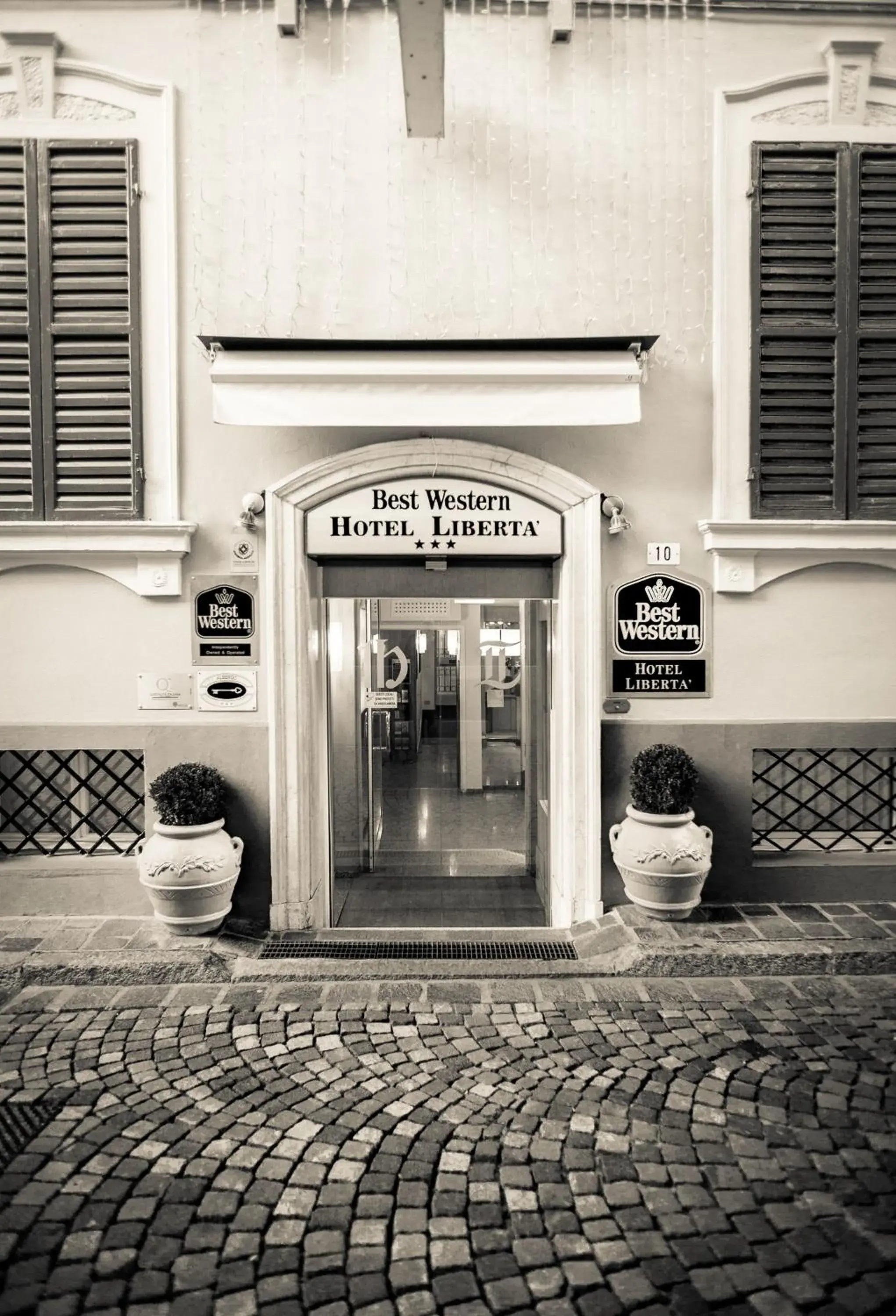 Facade/entrance in Best Western Hotel Libertà