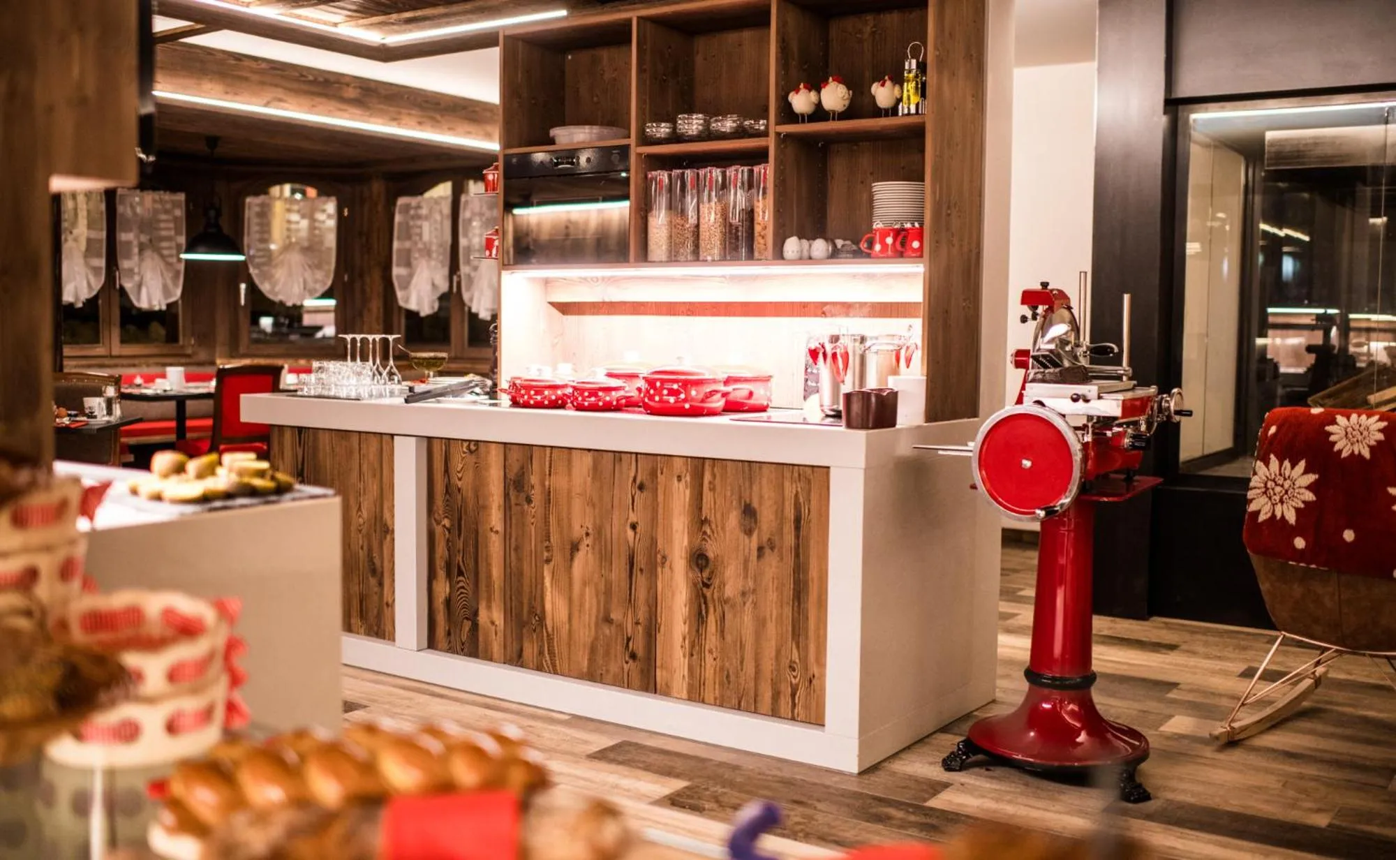 Buffet breakfast in Hotel Daniela