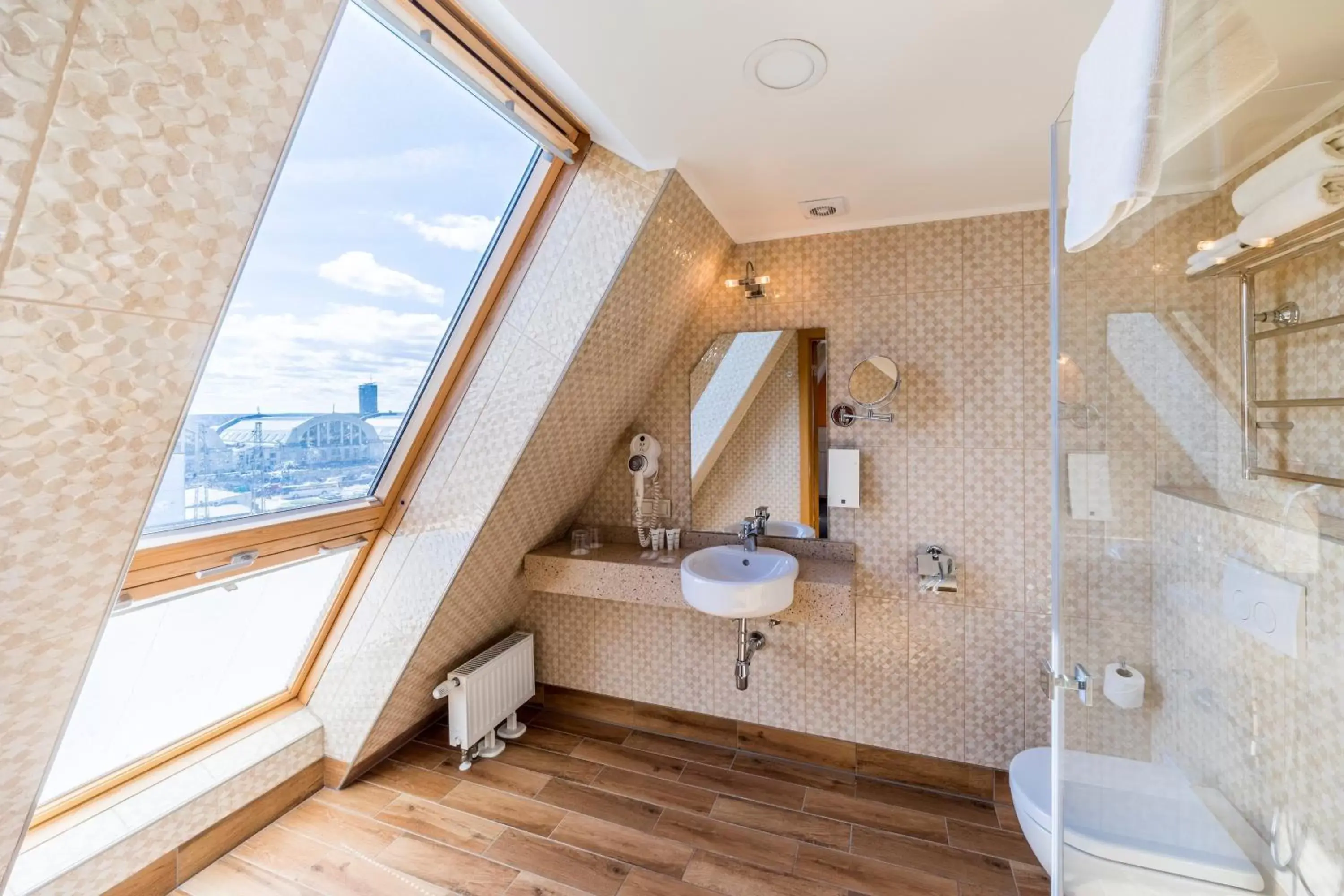 Bathroom in Wellton Riga Hotel & SPA