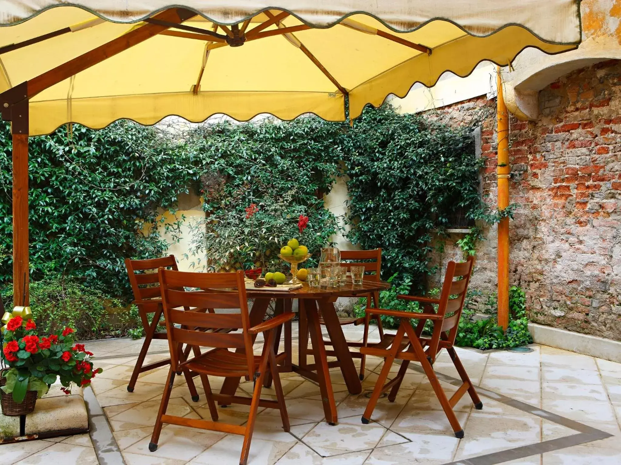 Balcony/Terrace in Hotel Ca' dei Conti