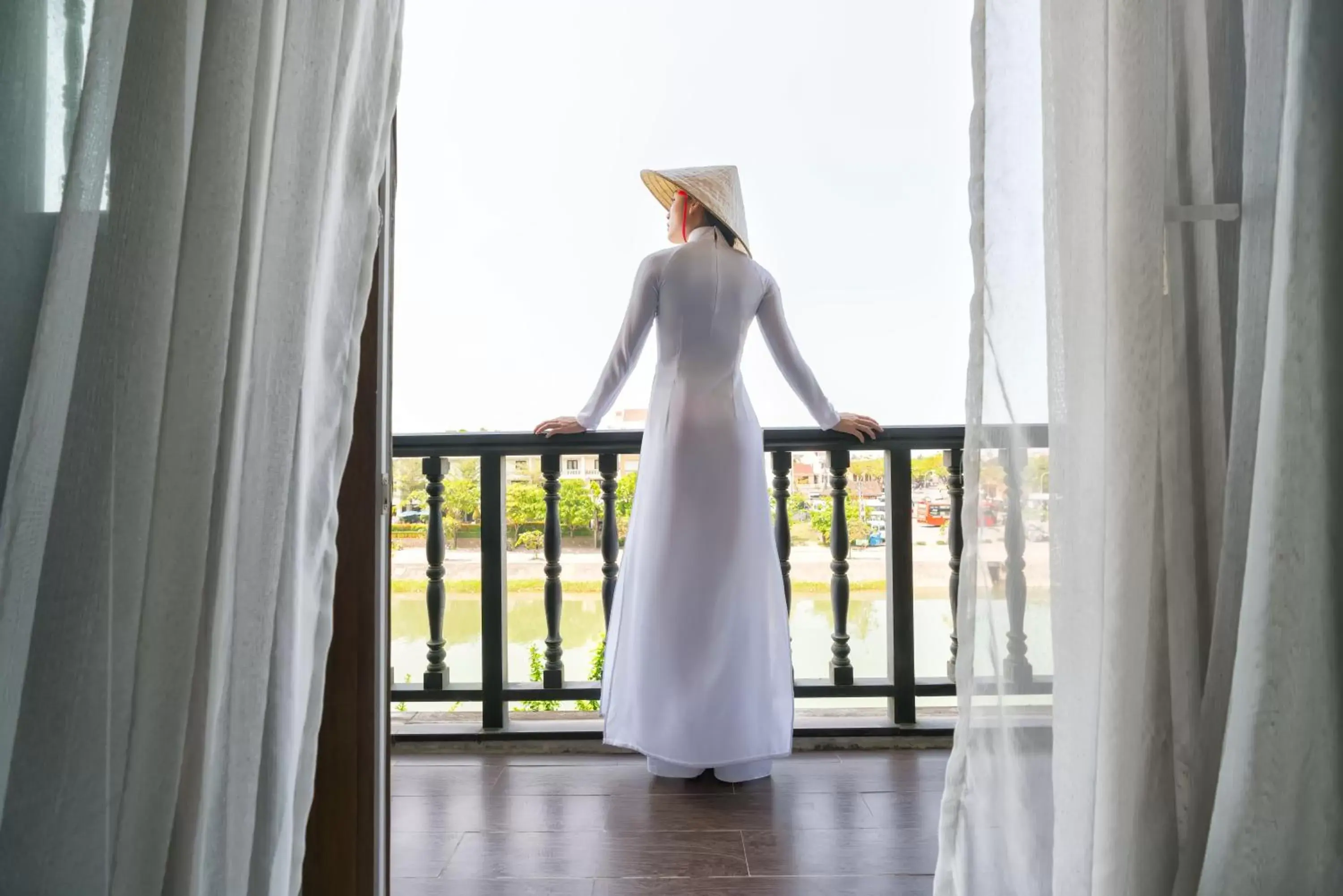 Balcony/Terrace in Little Hoi An . A Boutique Hotel & Spa