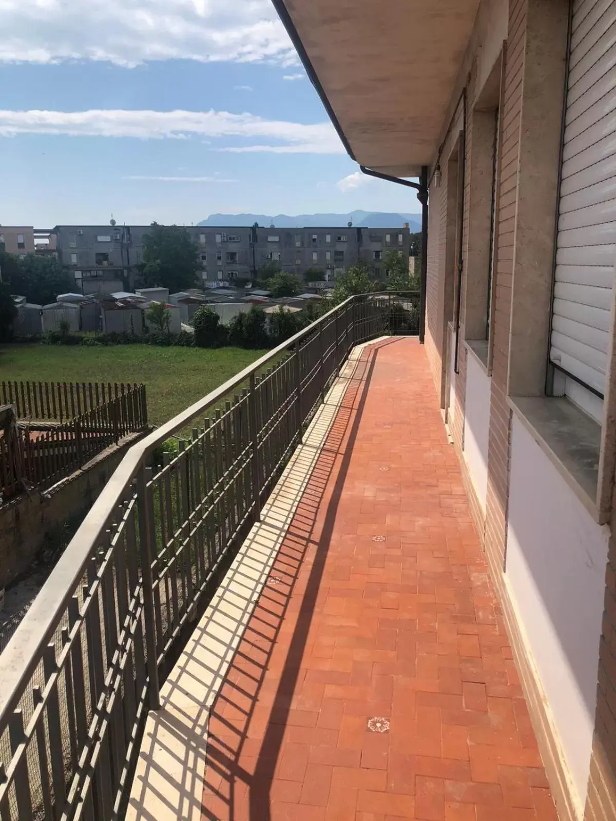 Balcony/Terrace in B&B Aquino in Terrazza