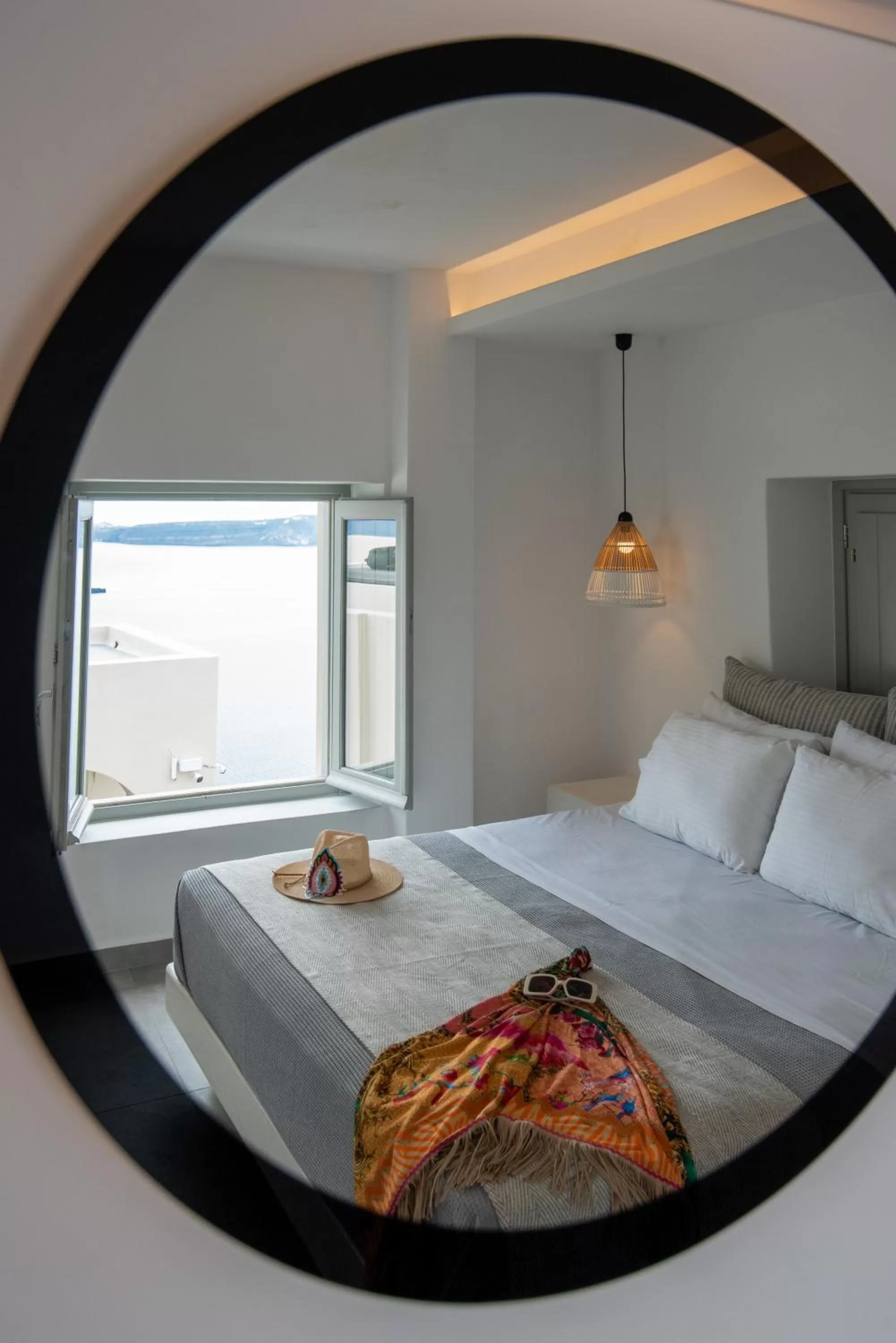 Bed in Caldera Cliff Illusion