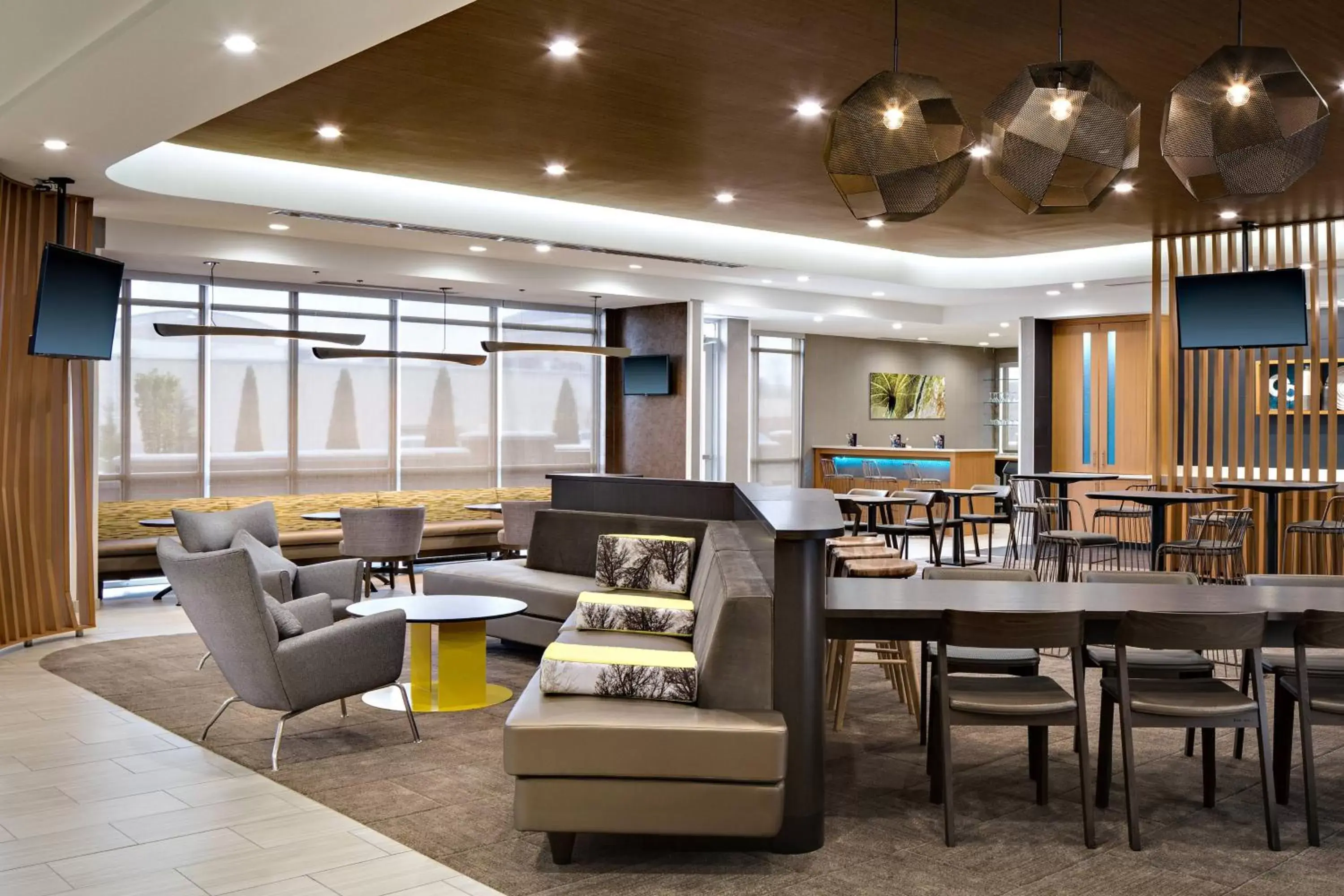 Lobby or reception, Lounge/Bar in SpringHill Suites by Marriott Oklahoma City Midwest City Del City