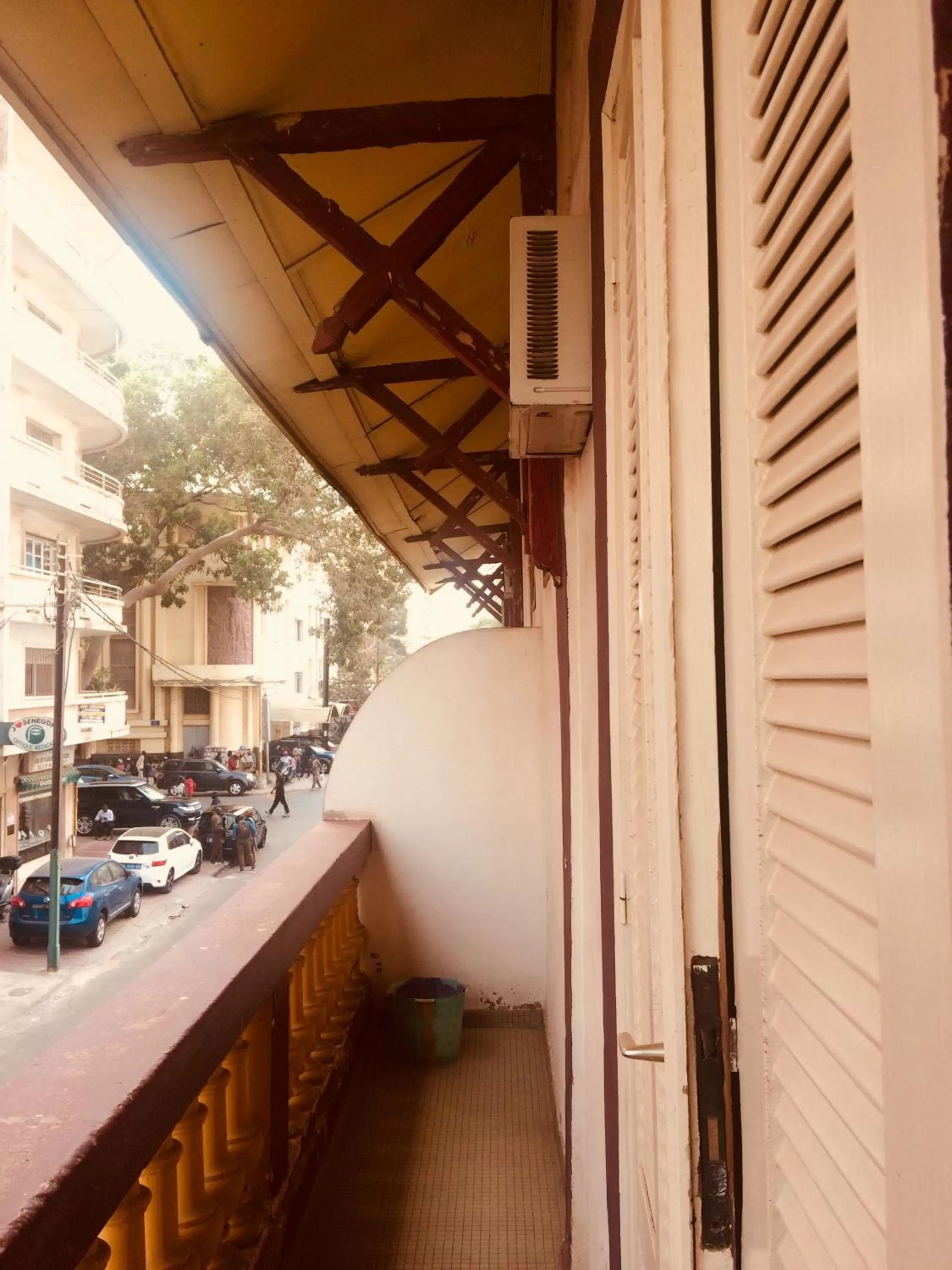 Balcony/Terrace in Hôtel Saint-Louis Sun Dakar