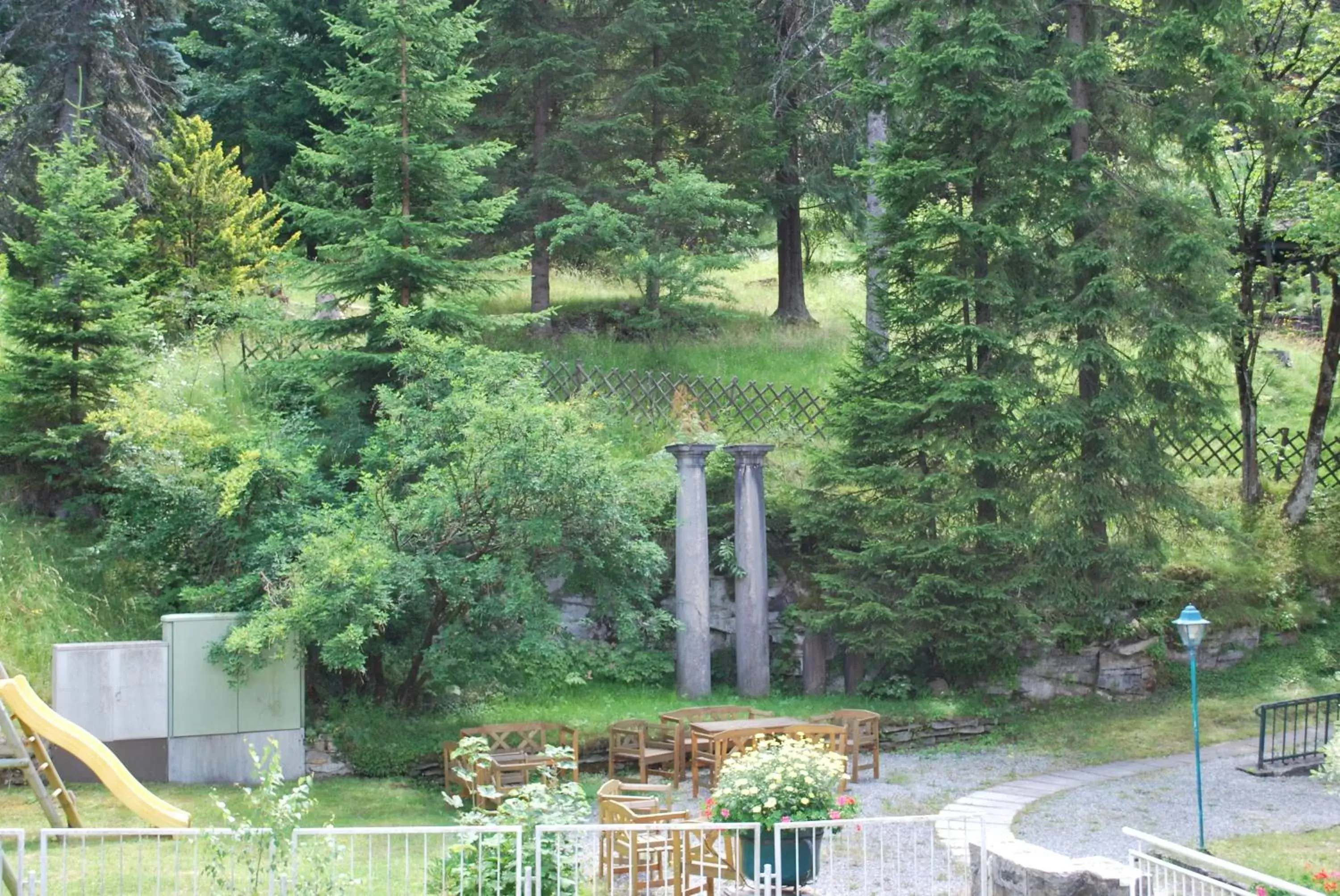 Garden in Thermal Resort Hotel Elisabethpark