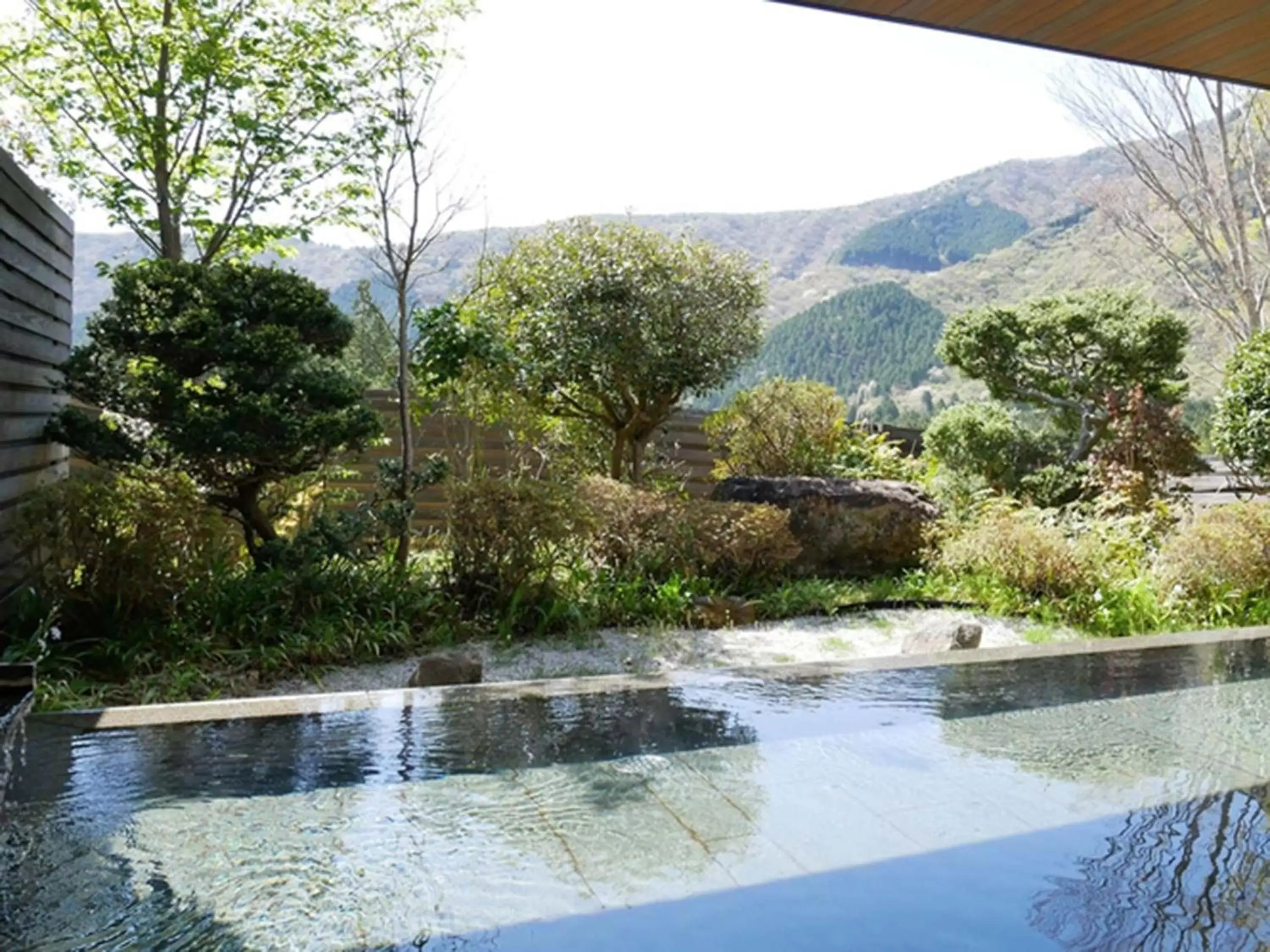 Hot Spring Bath, Swimming Pool in Hakone Sengokuhara Prince Hotel