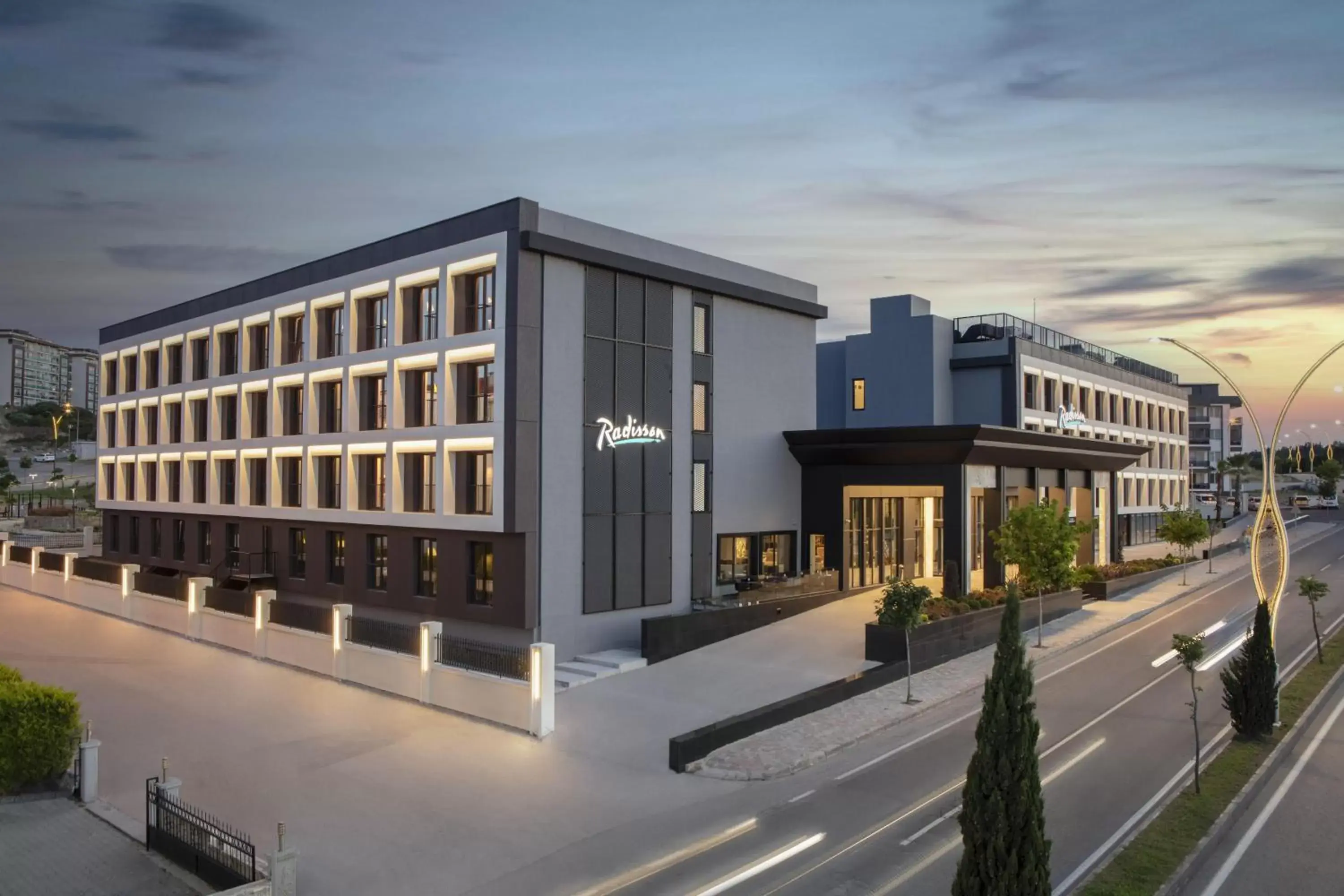 Property building in Radisson Hotel Izmir Aliaga