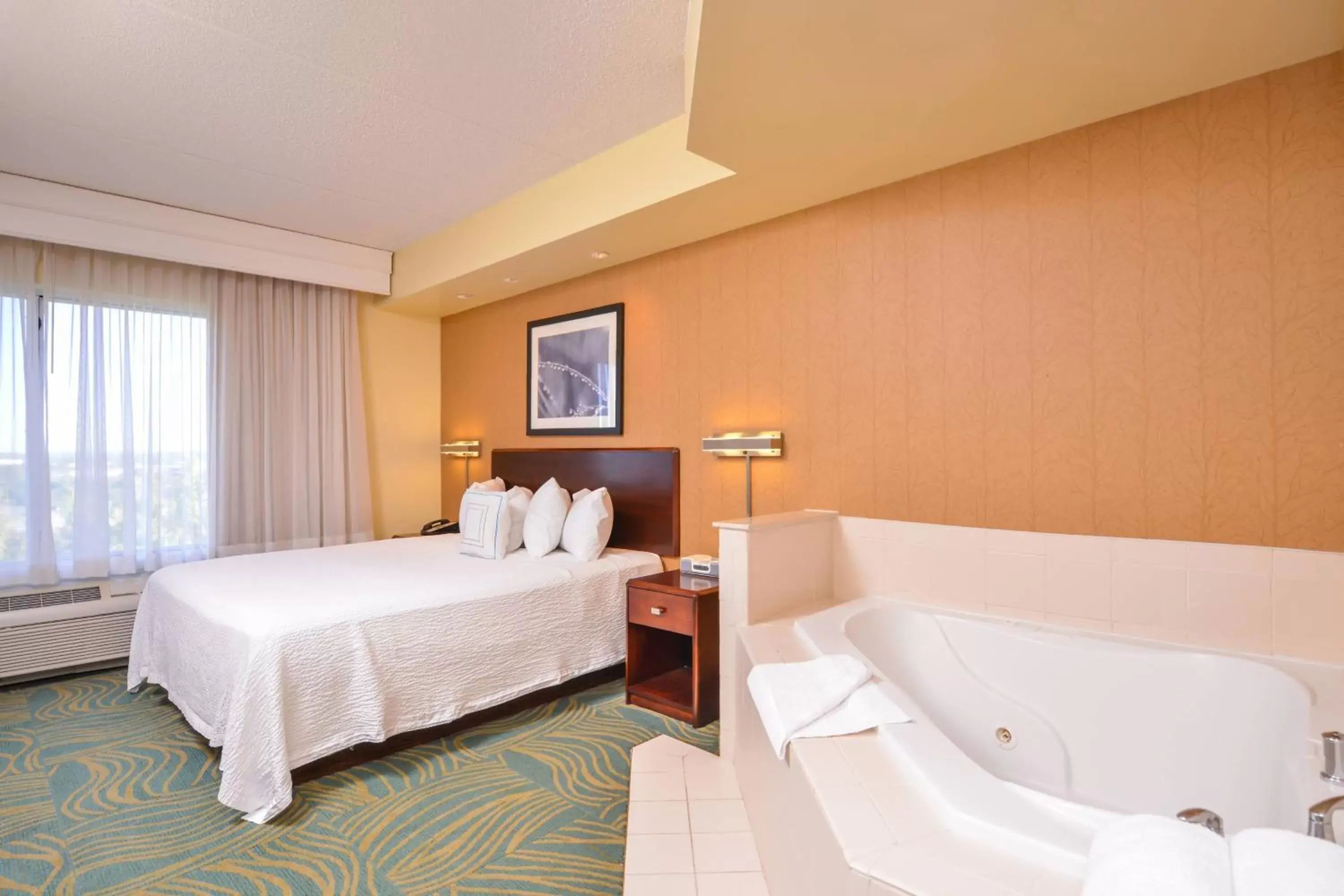 Bedroom, Bed in SpringHill Suites Arundel Mills BWI Airport