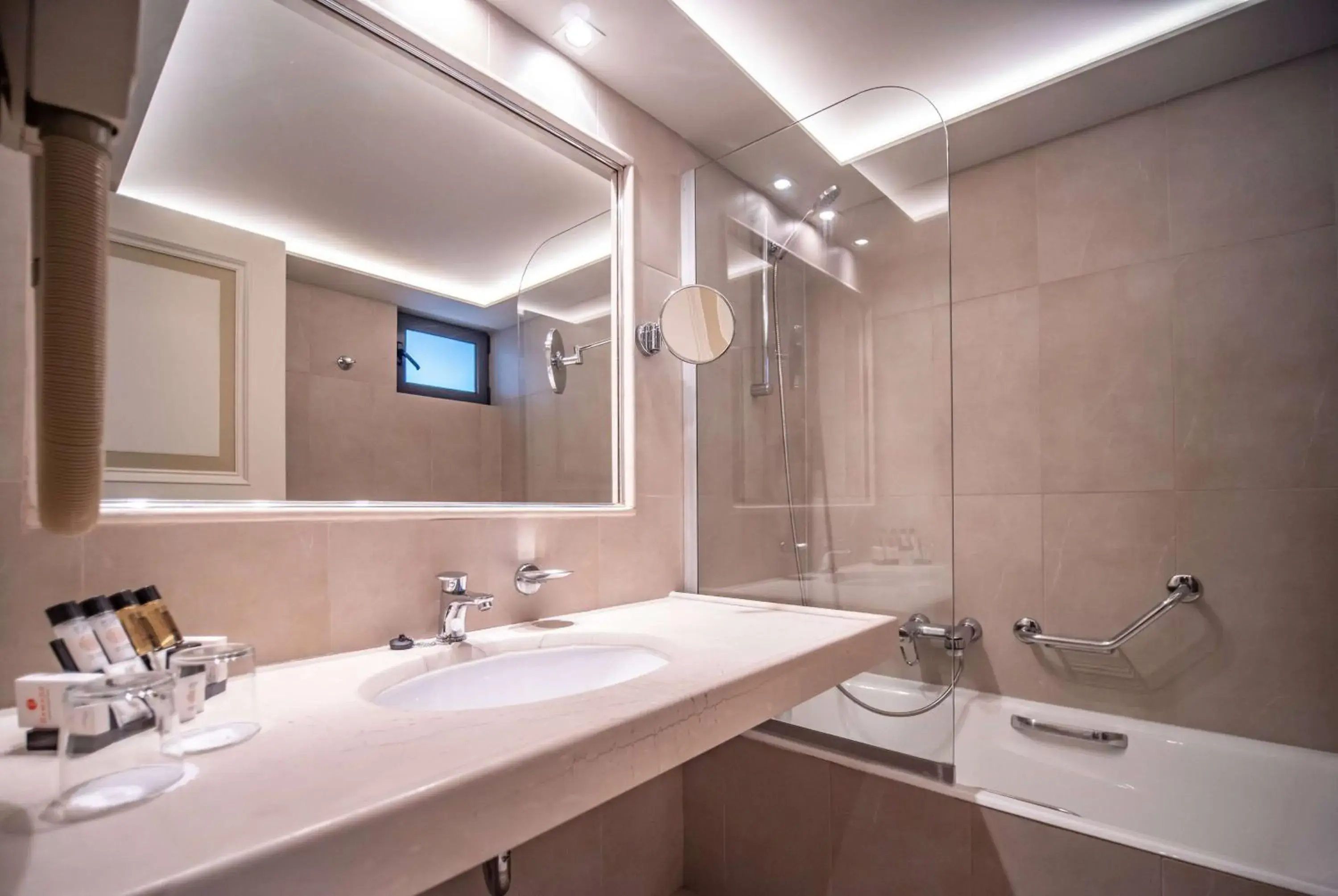 Photo of the whole room, Bathroom in Ramada Loutraki Poseidon Resort