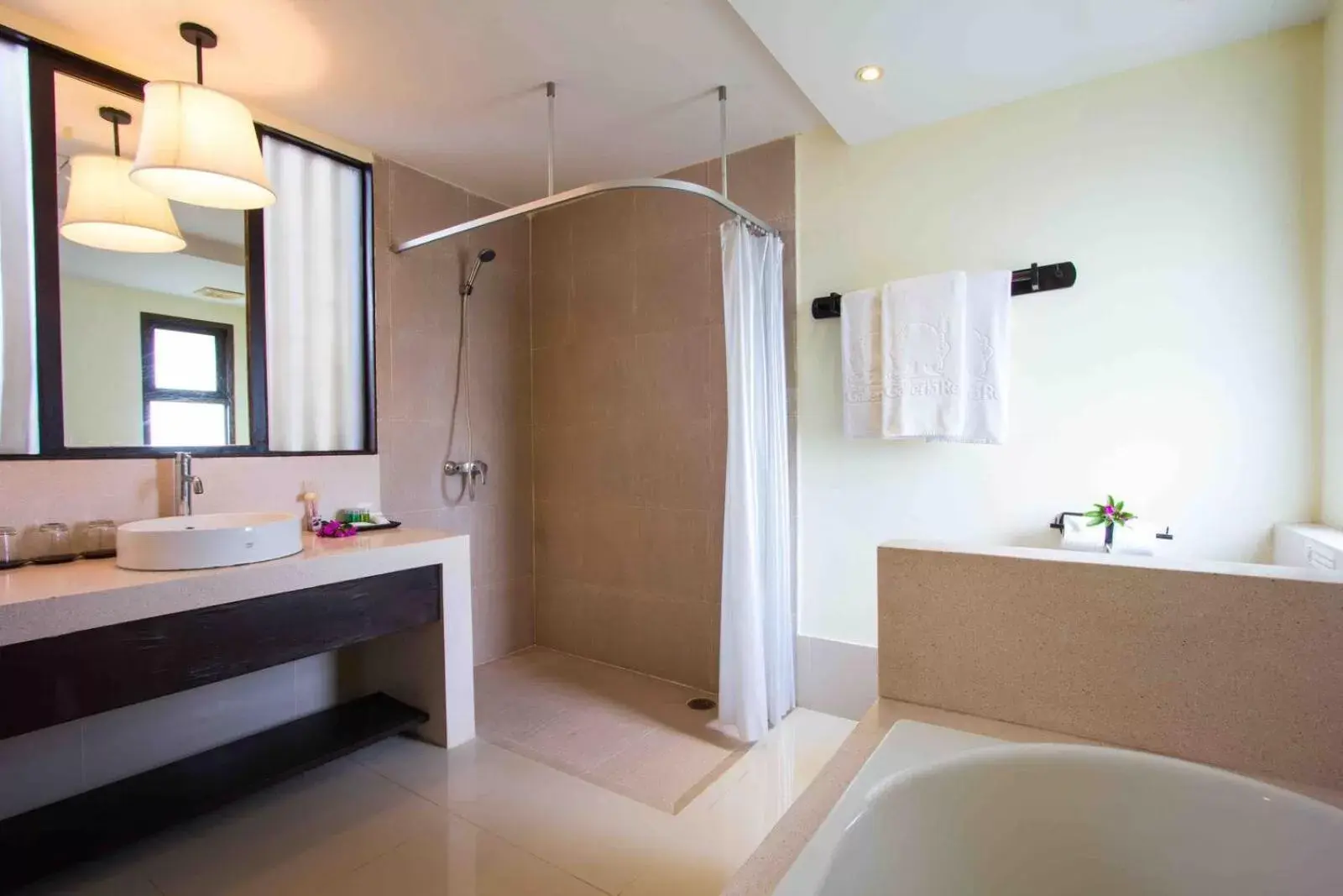 Bathroom in Palm Galleria Resort-SHA Extra Plus