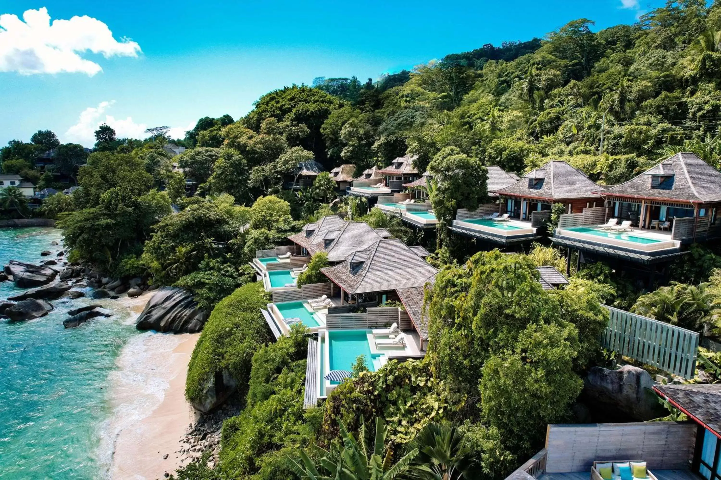 View (from property/room), Bird's-eye View in Hilton Seychelles Northolme Resort & Spa