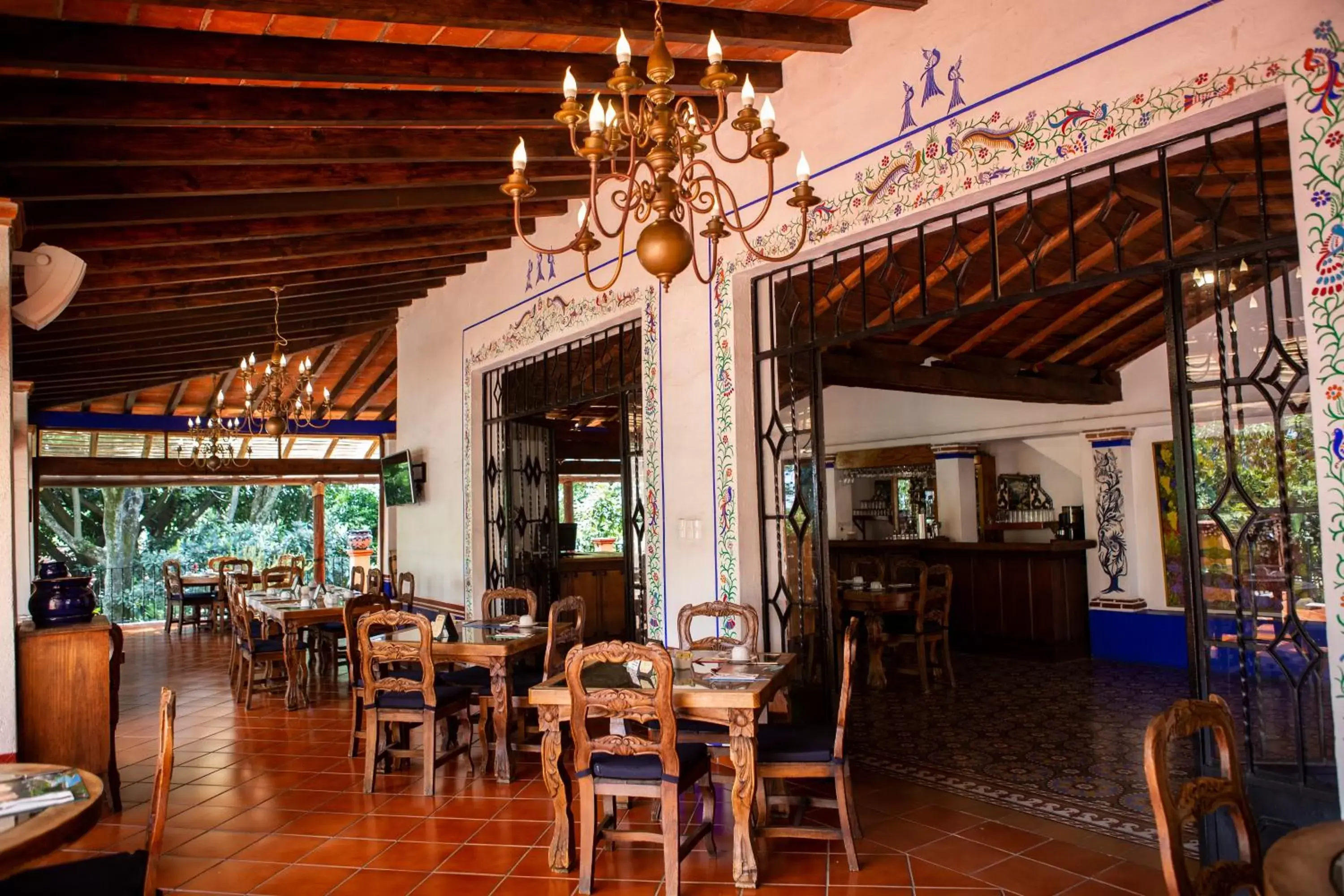 Restaurant/Places to Eat in Hotel Spa Posada Tlaltenango