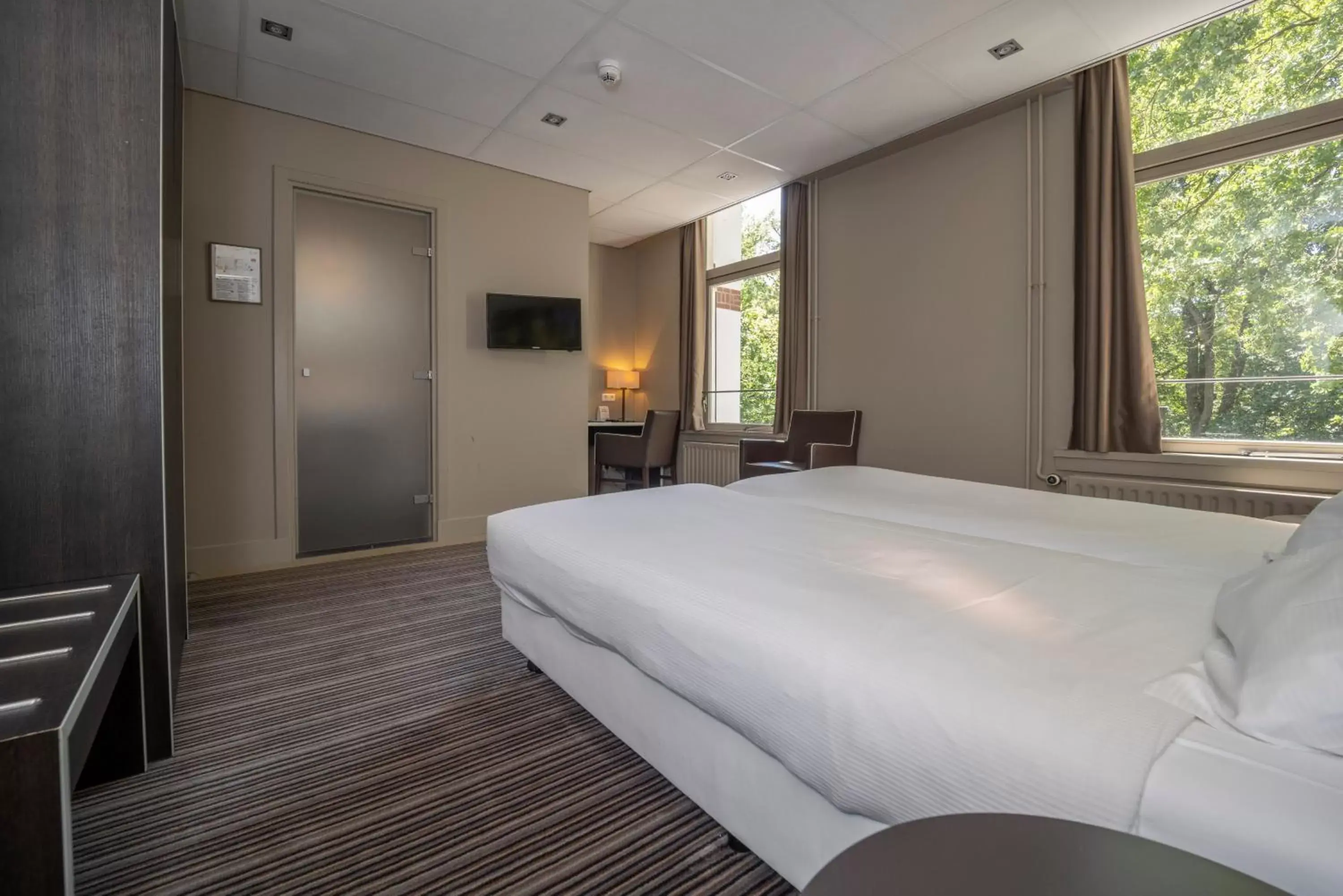 Bedroom, Bed in Fletcher Hotel Restaurant Boschoord Bedroom, Bed in Fletcher Hotel Restaurant Boschoord